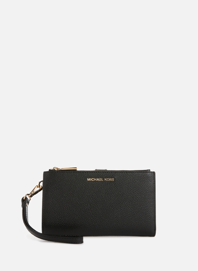 Adele wallet in grained leather MICHAEL BY MICHAEL KORS