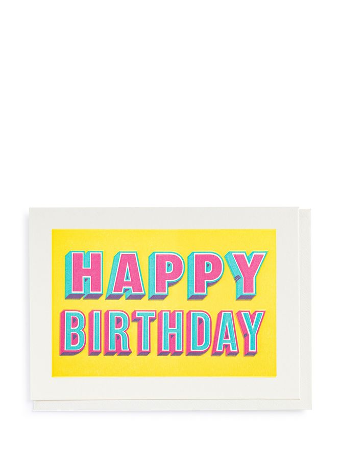 ARCHIVIST GALLERY Happy Birthday card