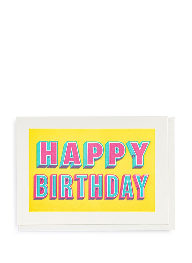 Happy Birthday card ARCHIVIST GALLERY