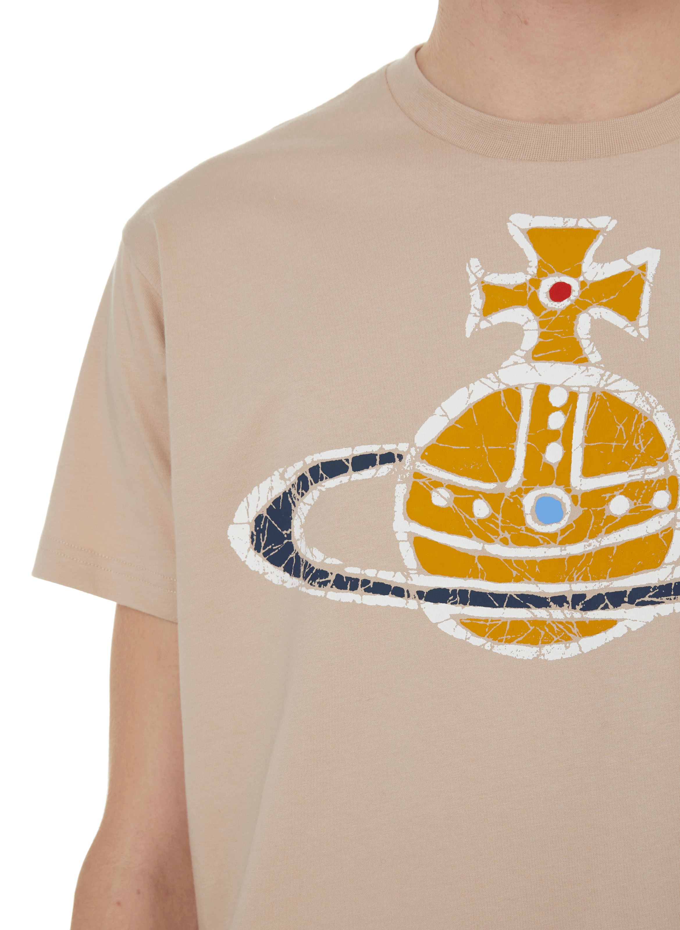 Cotton logo T-shirt  VIVIENNE WESTWOOD Grey