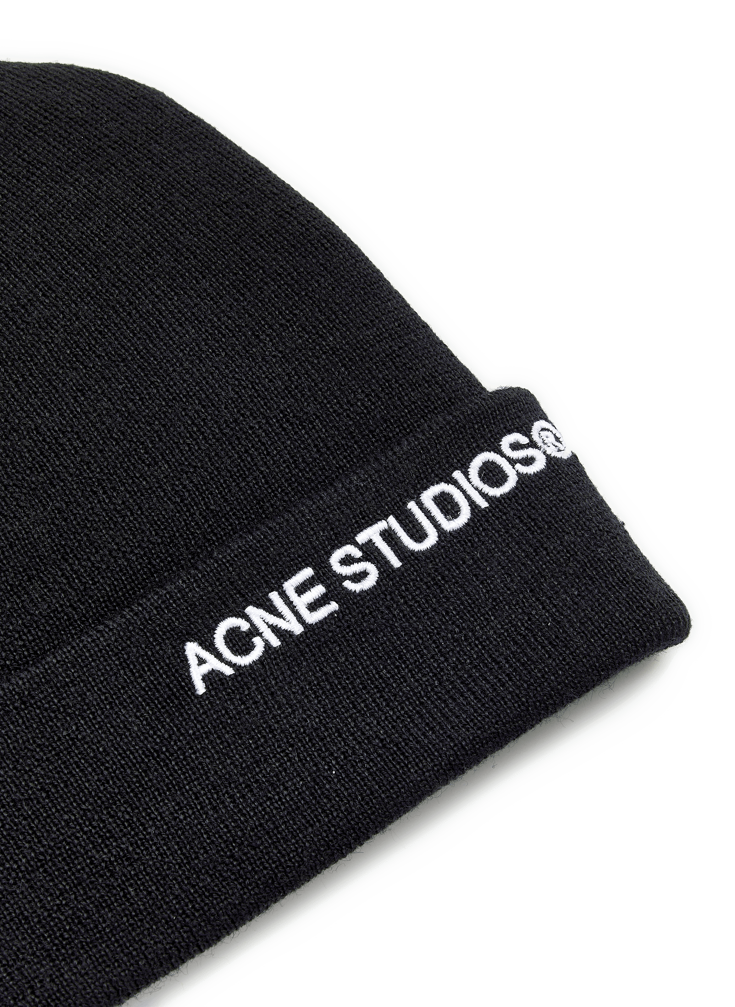 Bonnet en laine  ACNE STUDIOS Noir