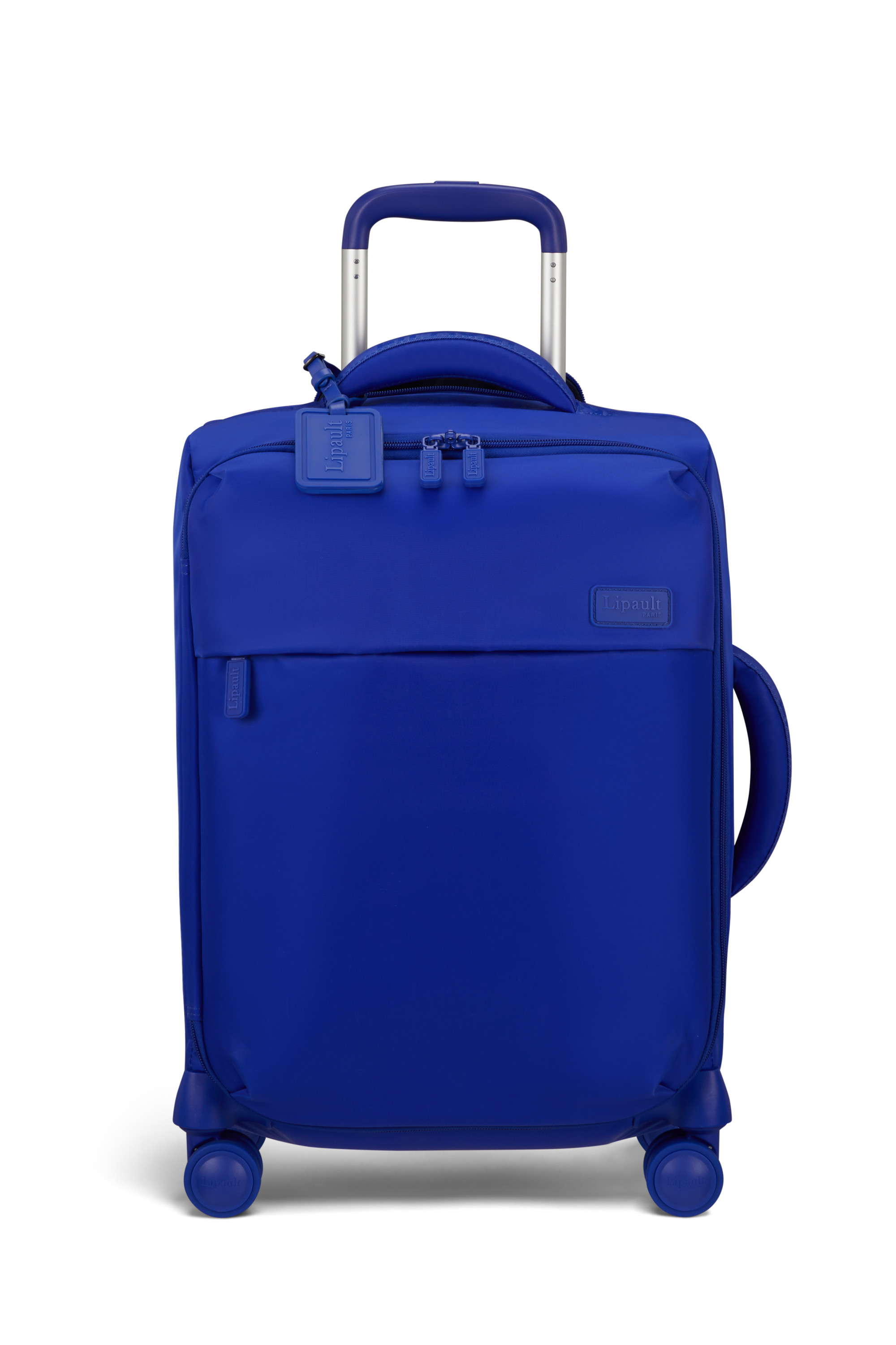 Plume valise 4 roues taille s LIPAULT PARIS Bleu