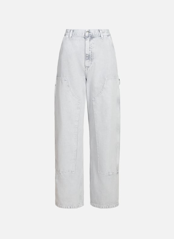 Jean W' Brandon Double Knee Grey by CARHARTT WIP CARHARTT WIP Jean W' Brandon Double Knee Grey