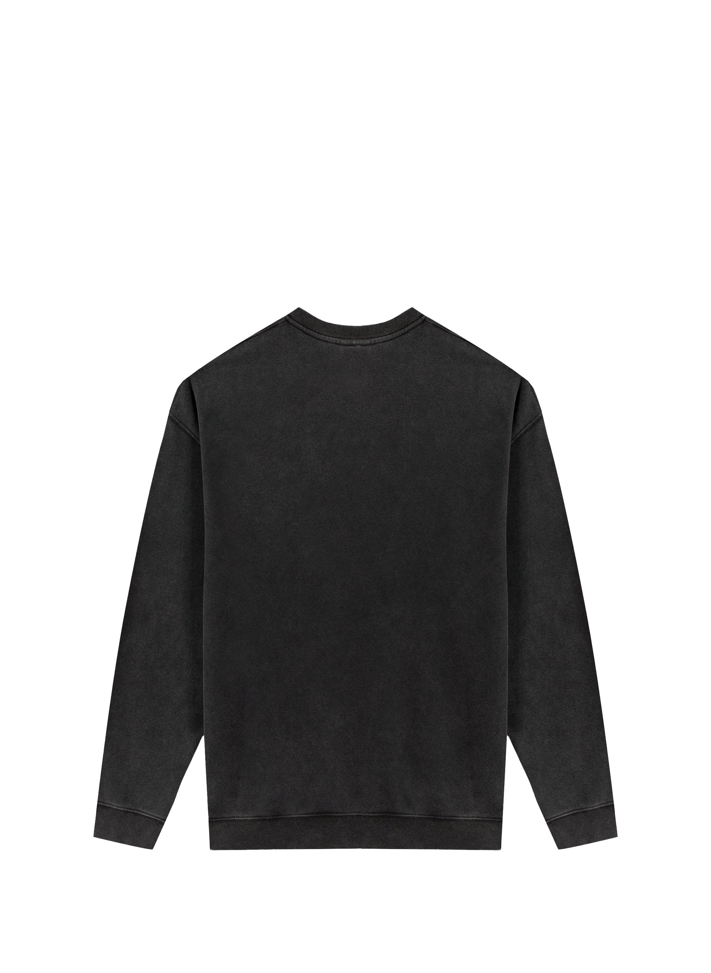 Pull droit brodé en coton MAISON LABICHE Noir