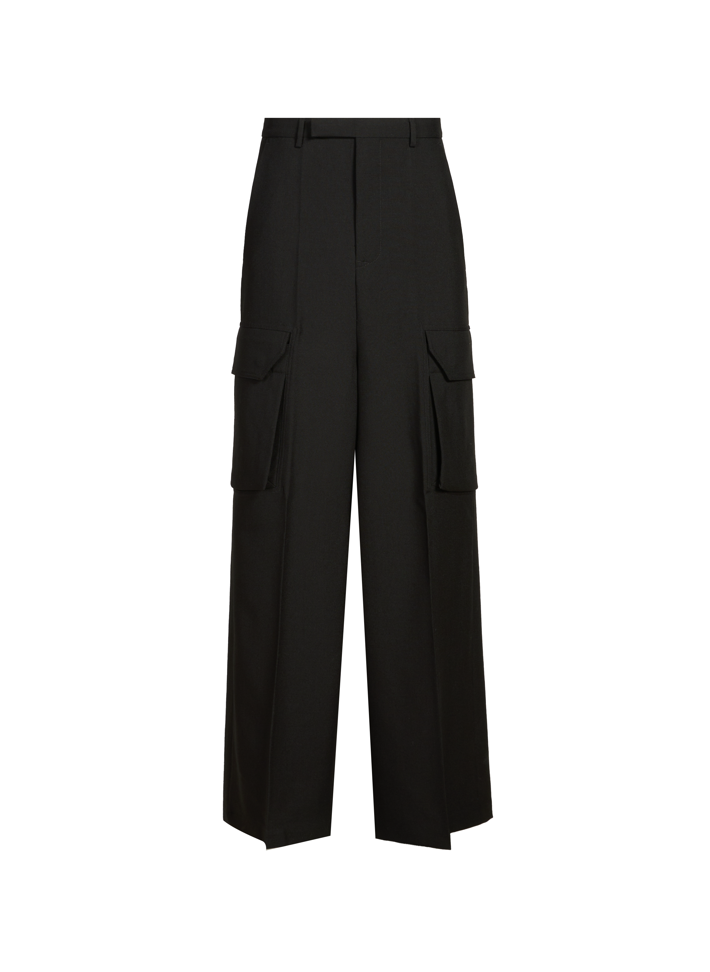 Wool cargo pants RICK OWENS Black