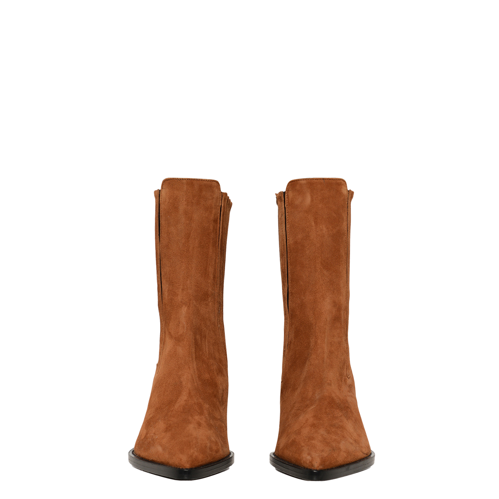 Bottines en cuir mazolaflosd IRO Marron