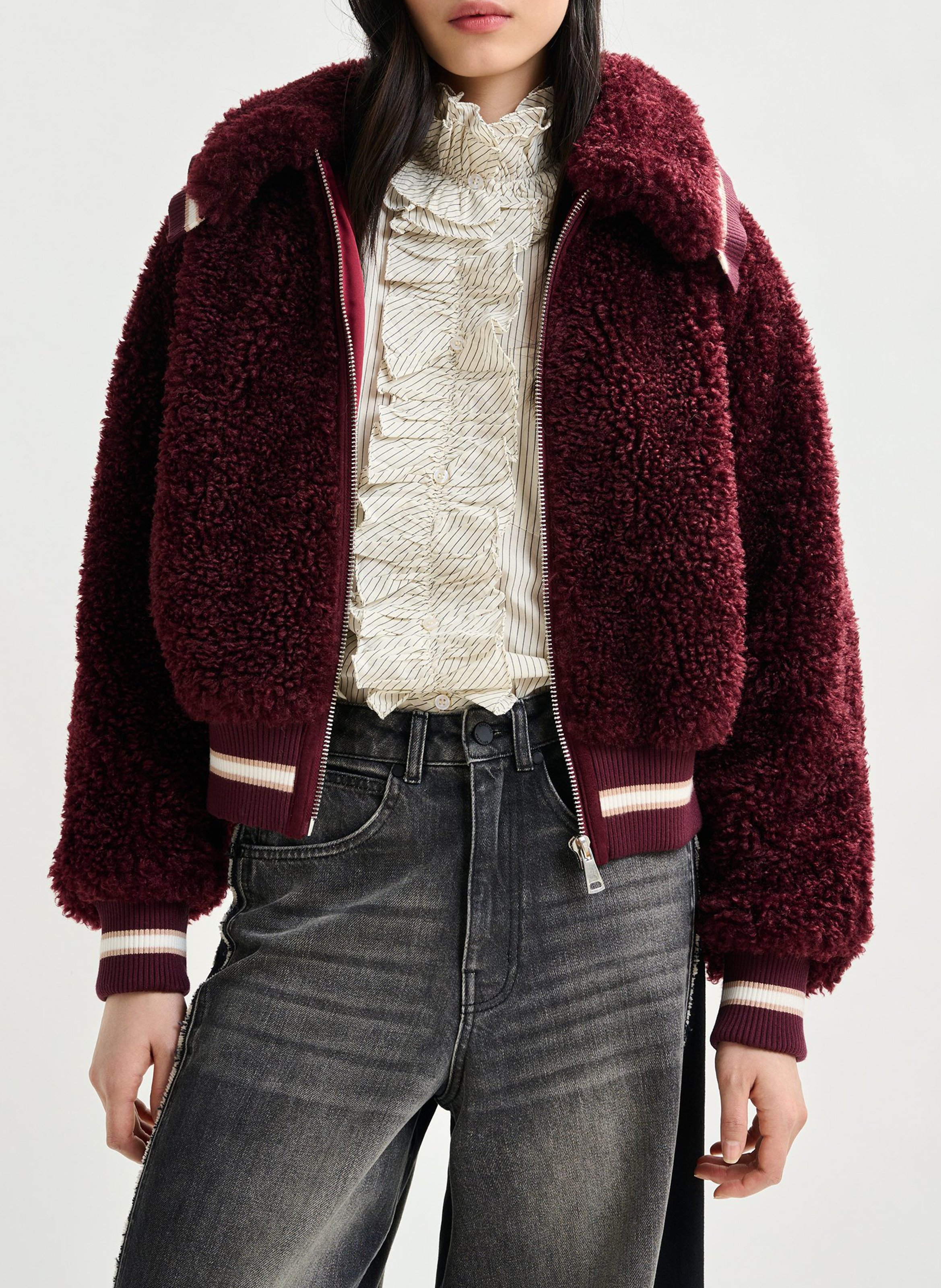 Veste col classique iwill ESSENTIEL ANTWERP Rouge