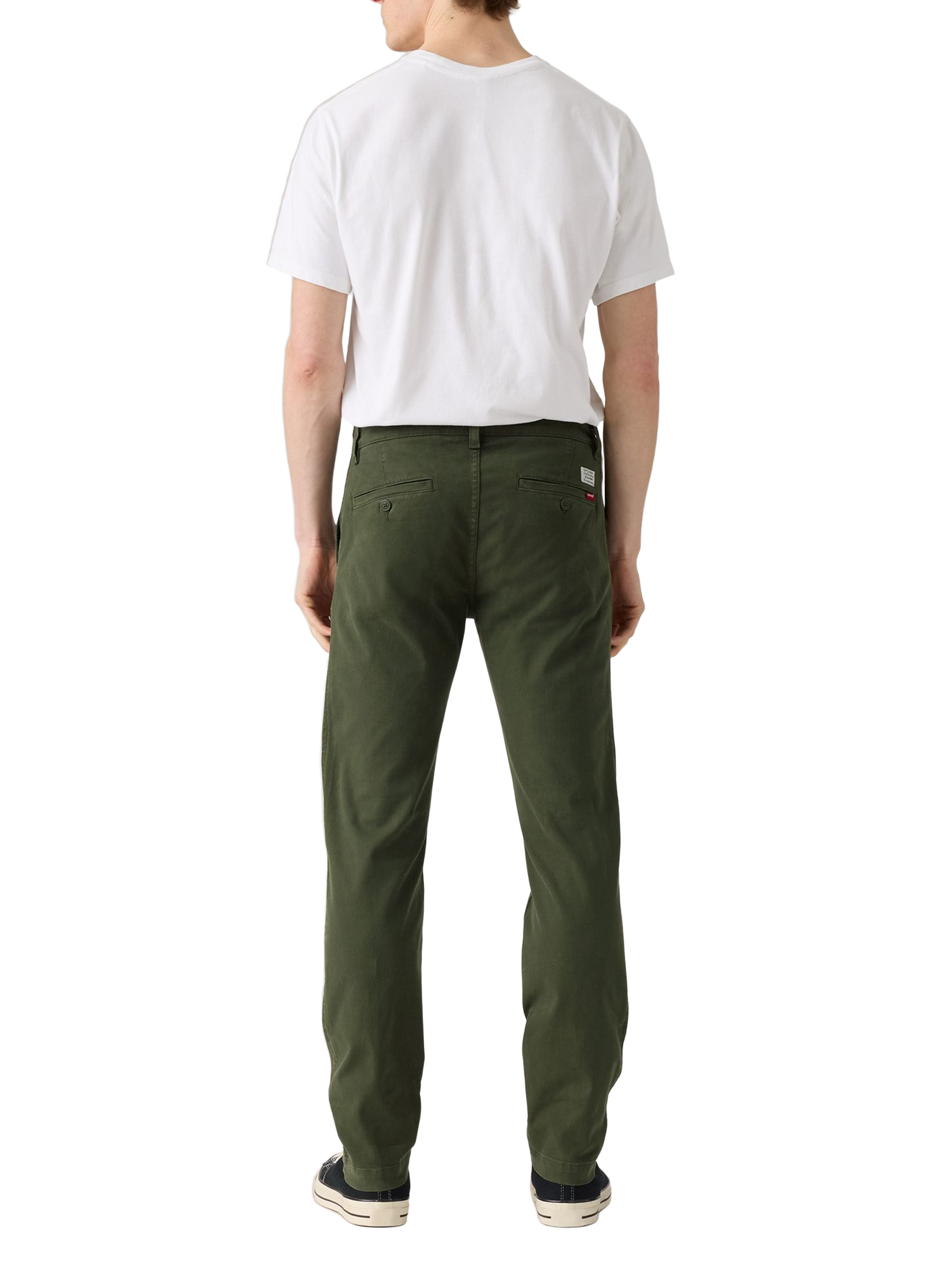 Cotton blend chino trousers  LEVI'S Green