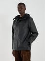 Straight hooded parka | Black by RAINS RAINS Straight hooded parka | Black