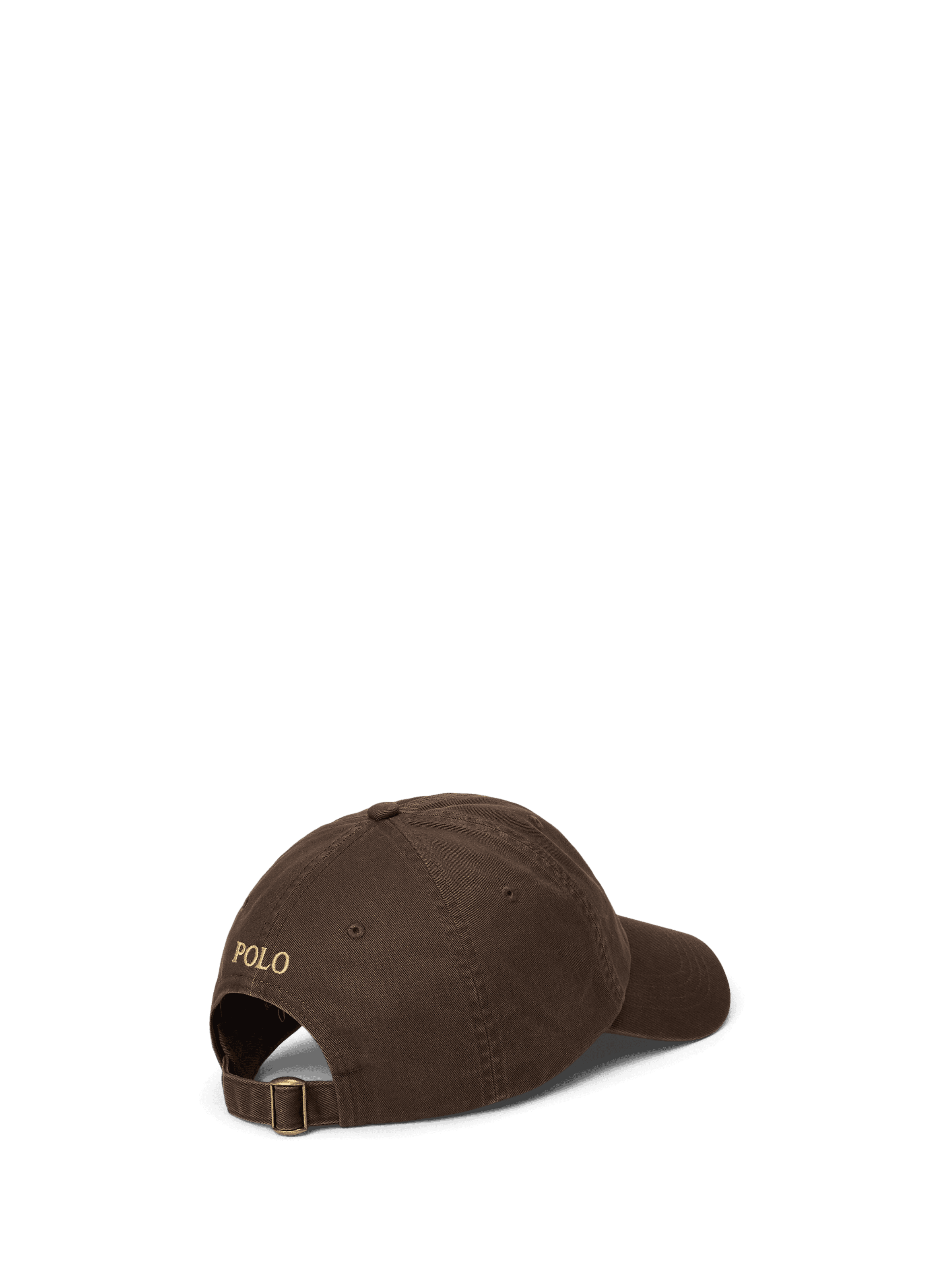Cotton Logo Baseball Cap POLO RALPH LAUREN Brown