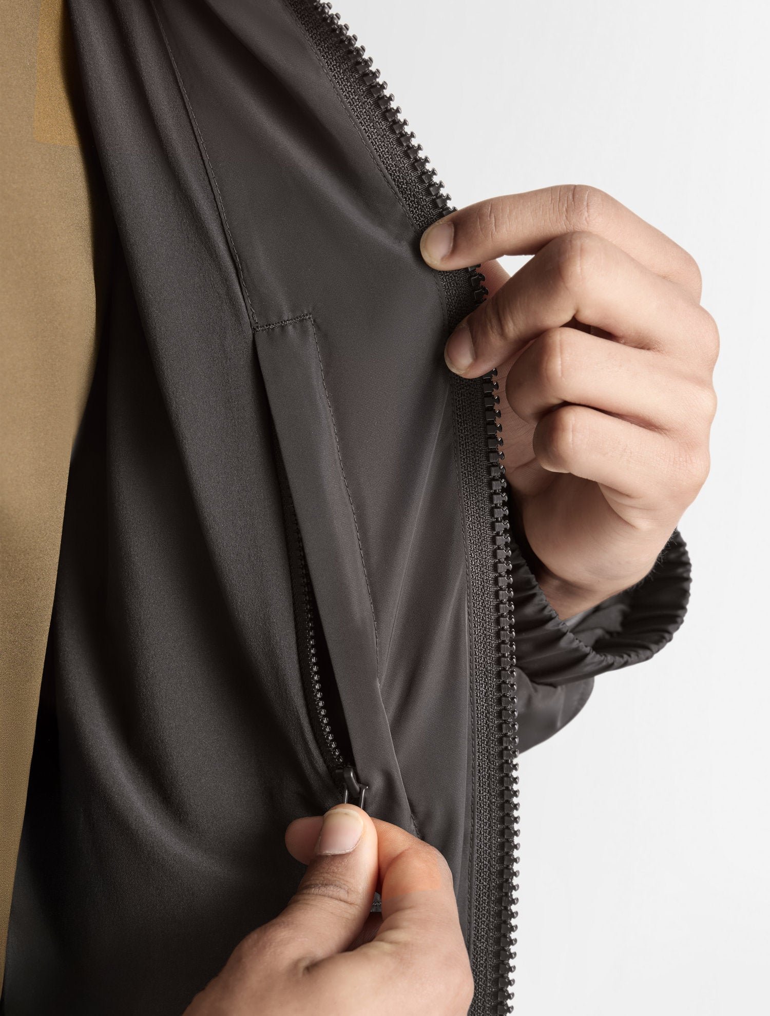 Polaire flockoon col montant coupe regular FUSALP Jaune