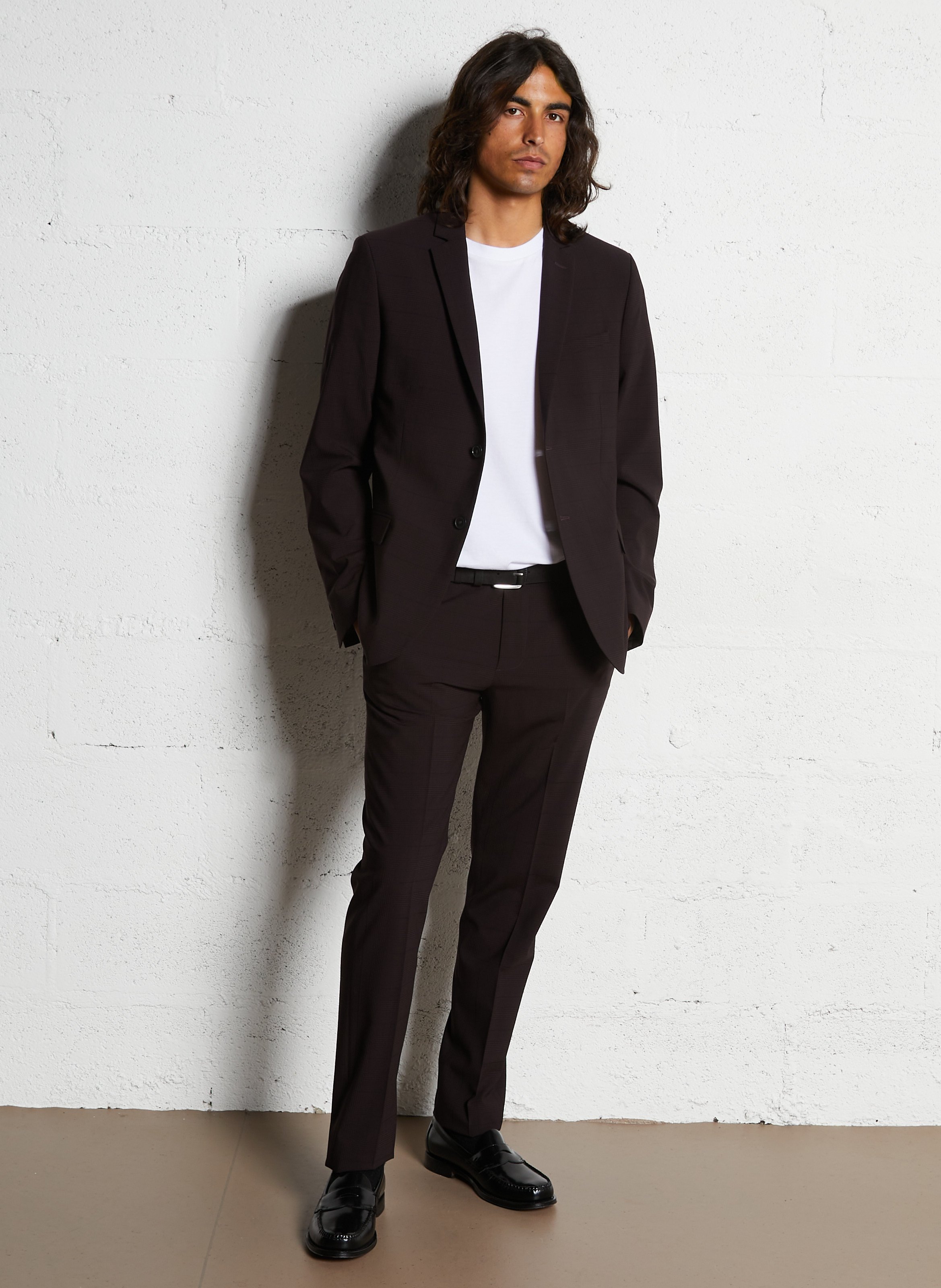 Pantalon de costume IKKS Violet