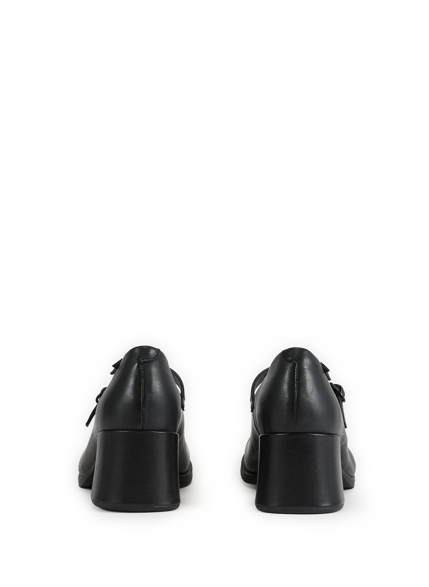 Buckle leather pumps CAMPER Black