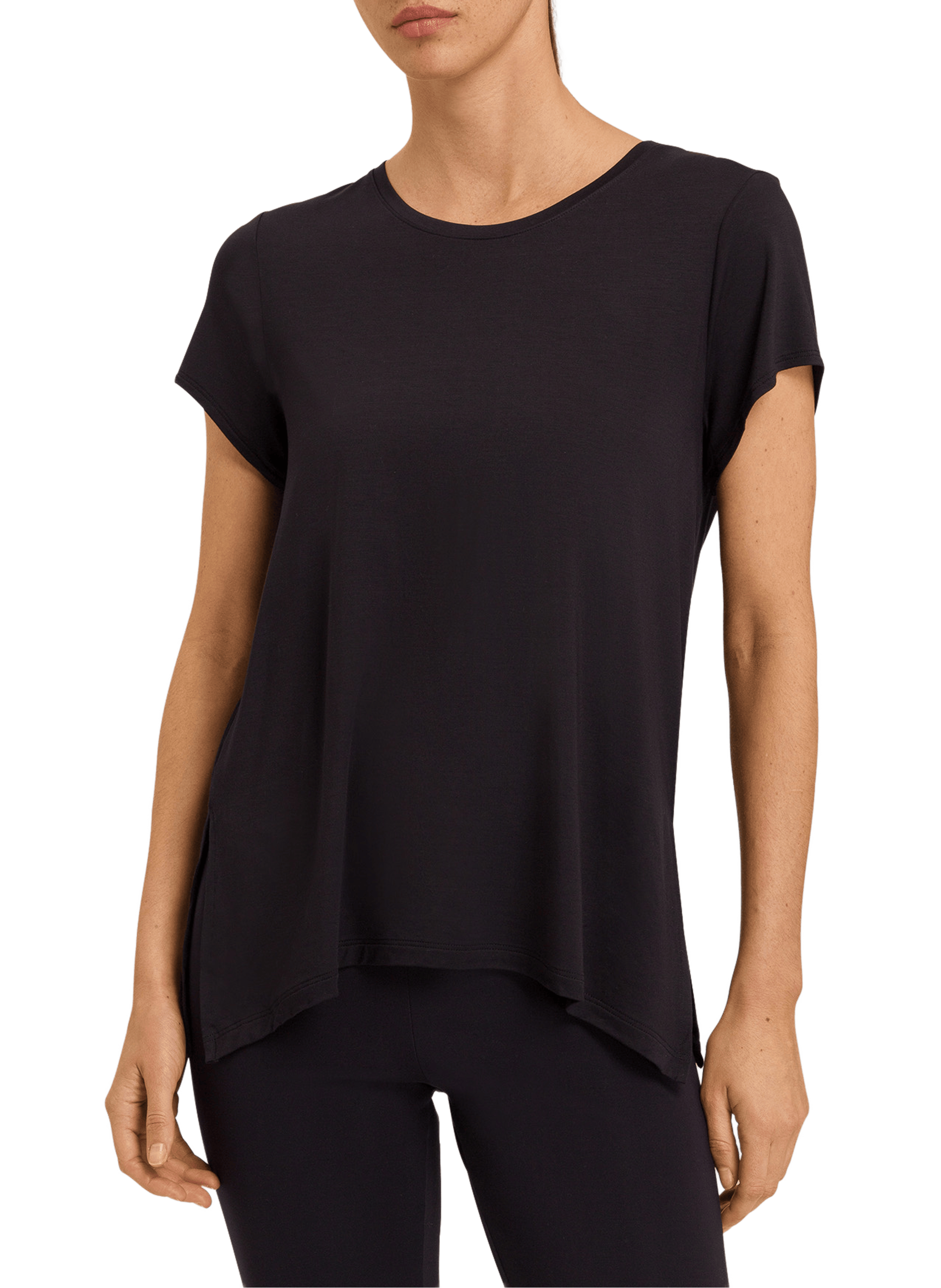 Yoga T-shirt HANRO Black