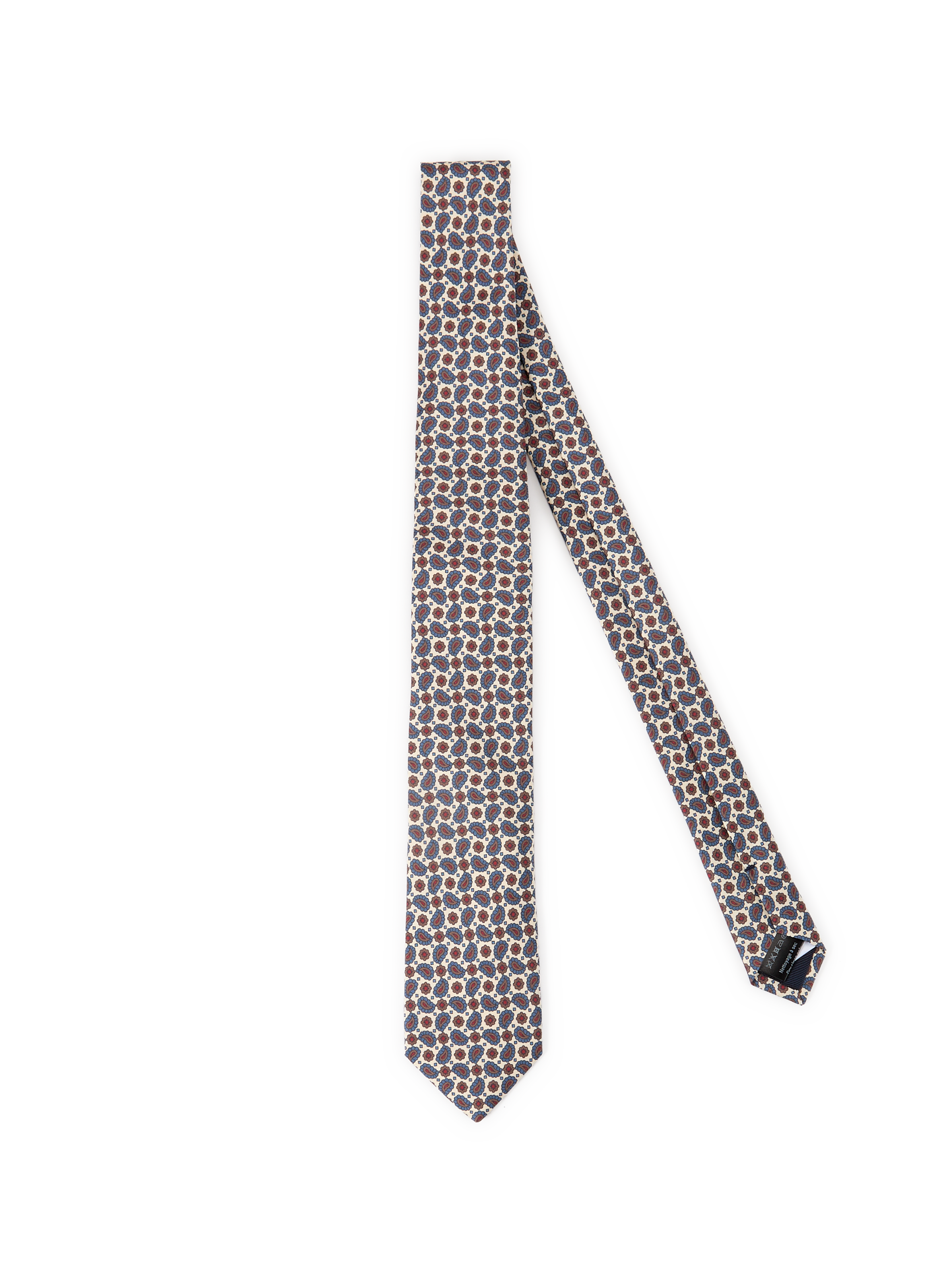 Cravate à motif en soie AU PRINTEMPS PARIS Multicolore