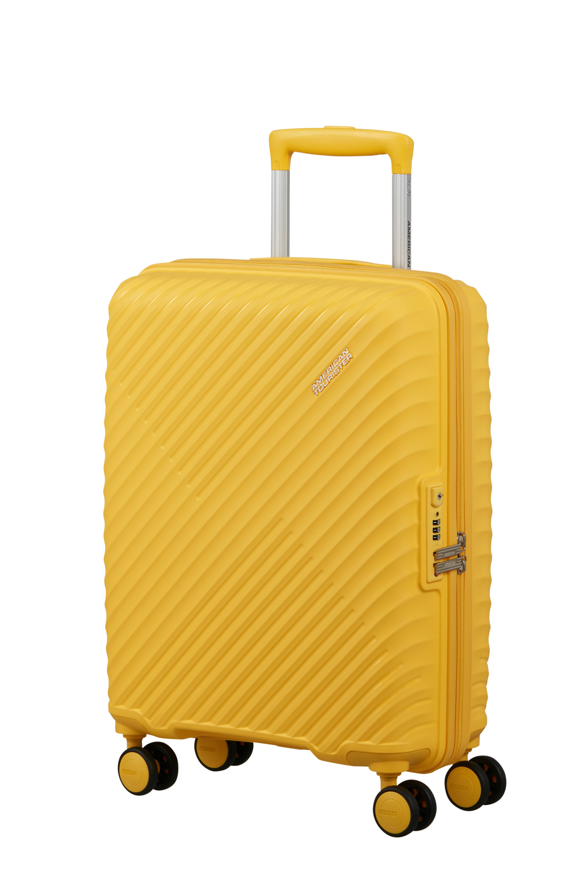 Diablast valise 4 roues taille s Jaune