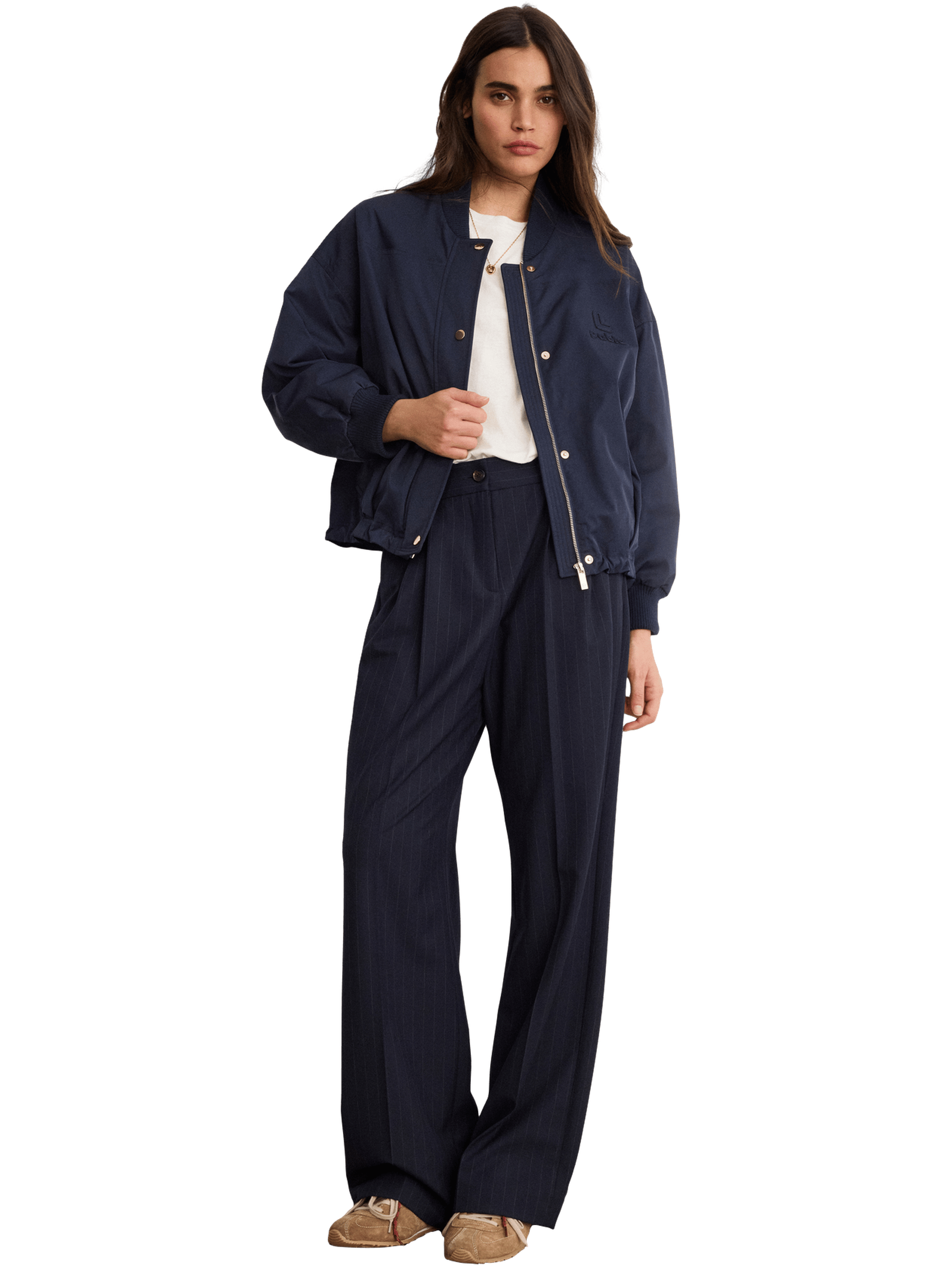 Blouson bomber - DELPHINE PABLO Bleu