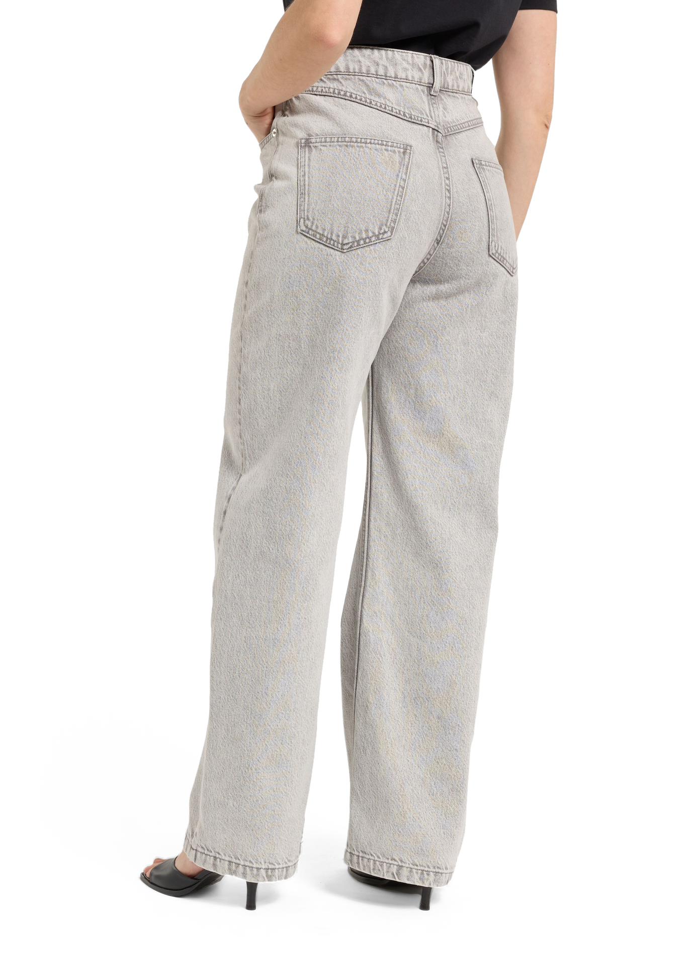 Straight Leg Jeans SAISON 1865 Grey