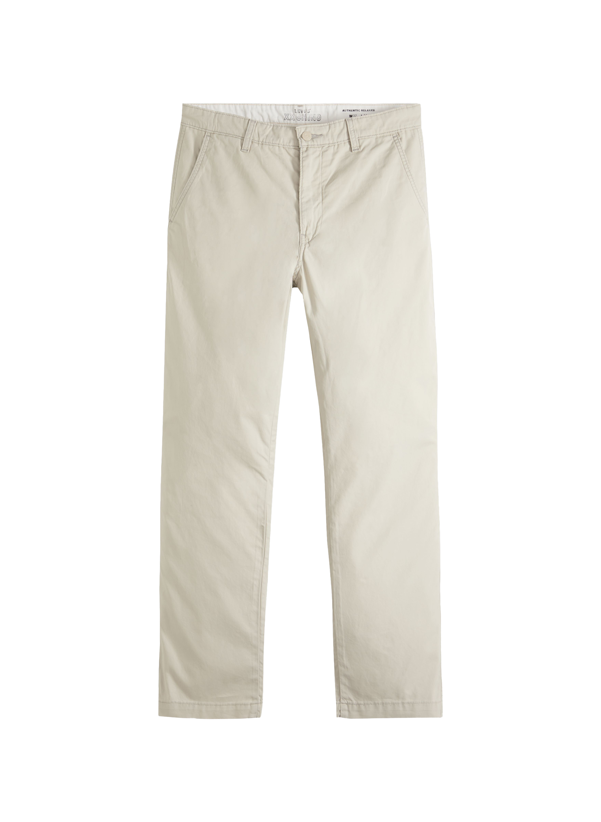 Cotton and linen chino trousers LEVI'S Beige