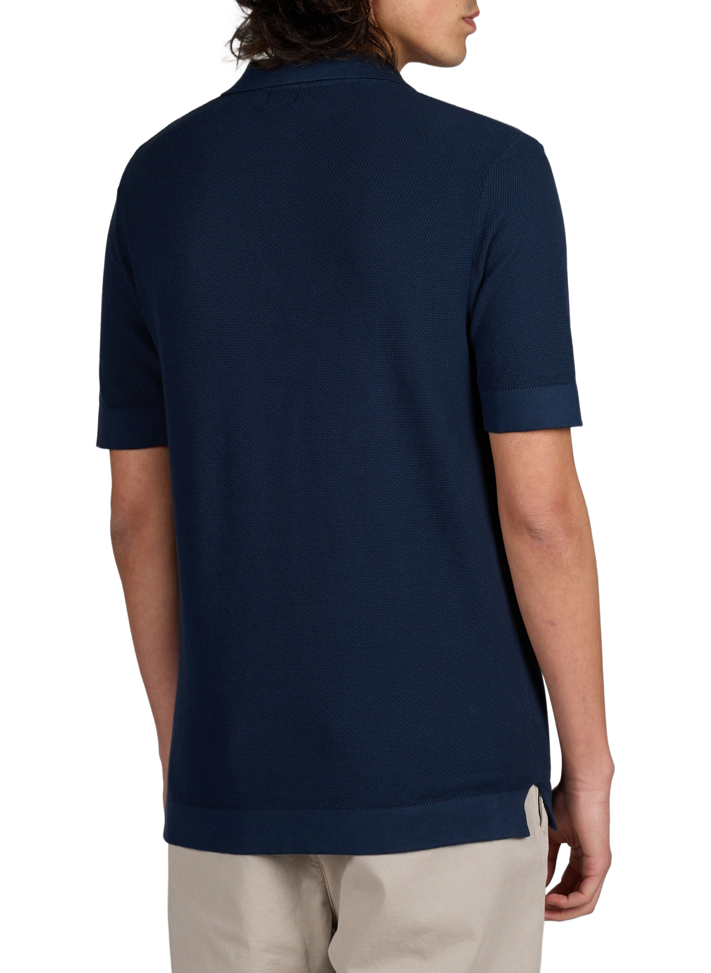 Polo à manches courtes en coton 1789 CALA Bleu