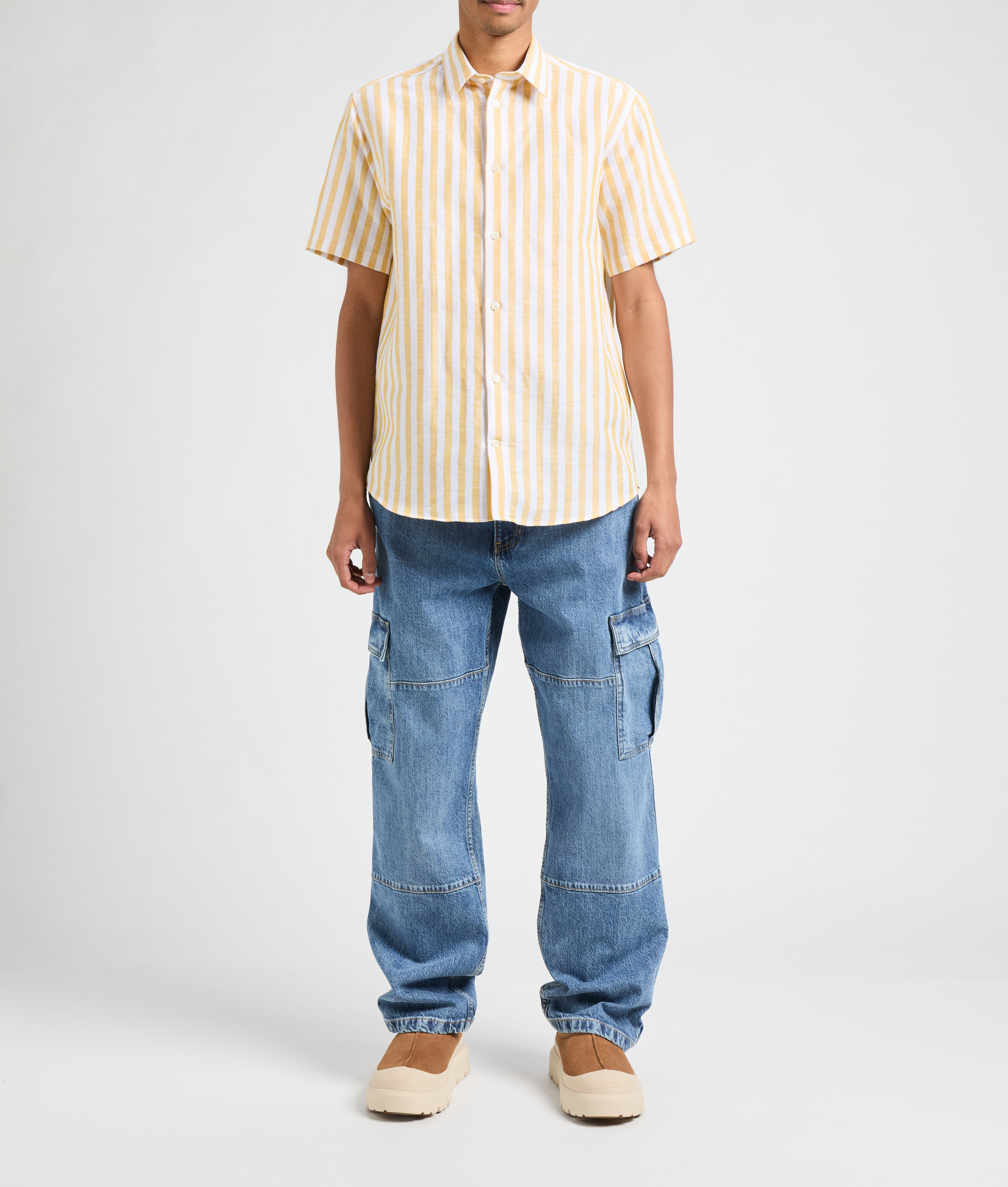 Plain shirt AU PRINTEMPS PARIS Yellow