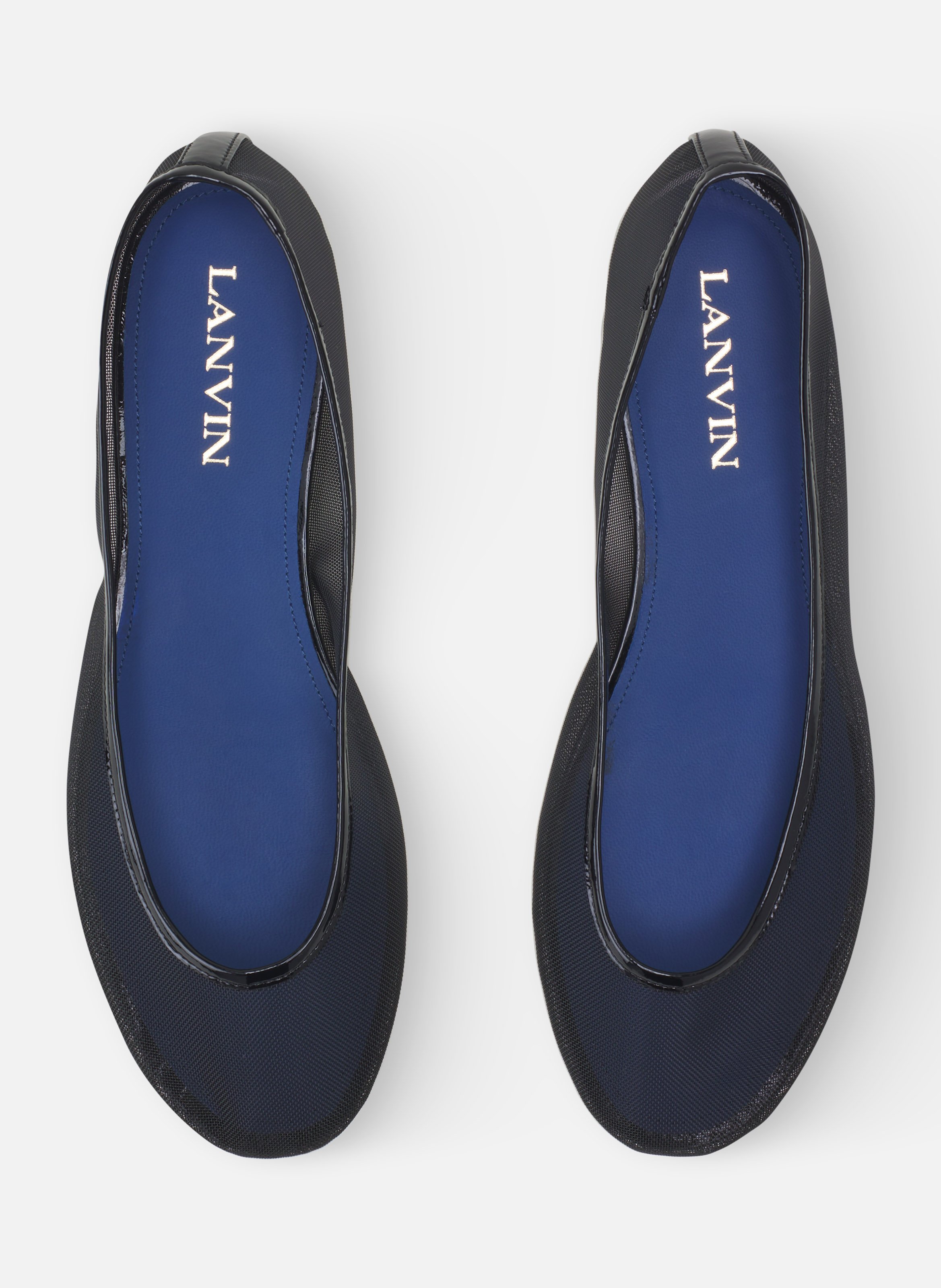 La ballerine en mesh LANVIN Noir