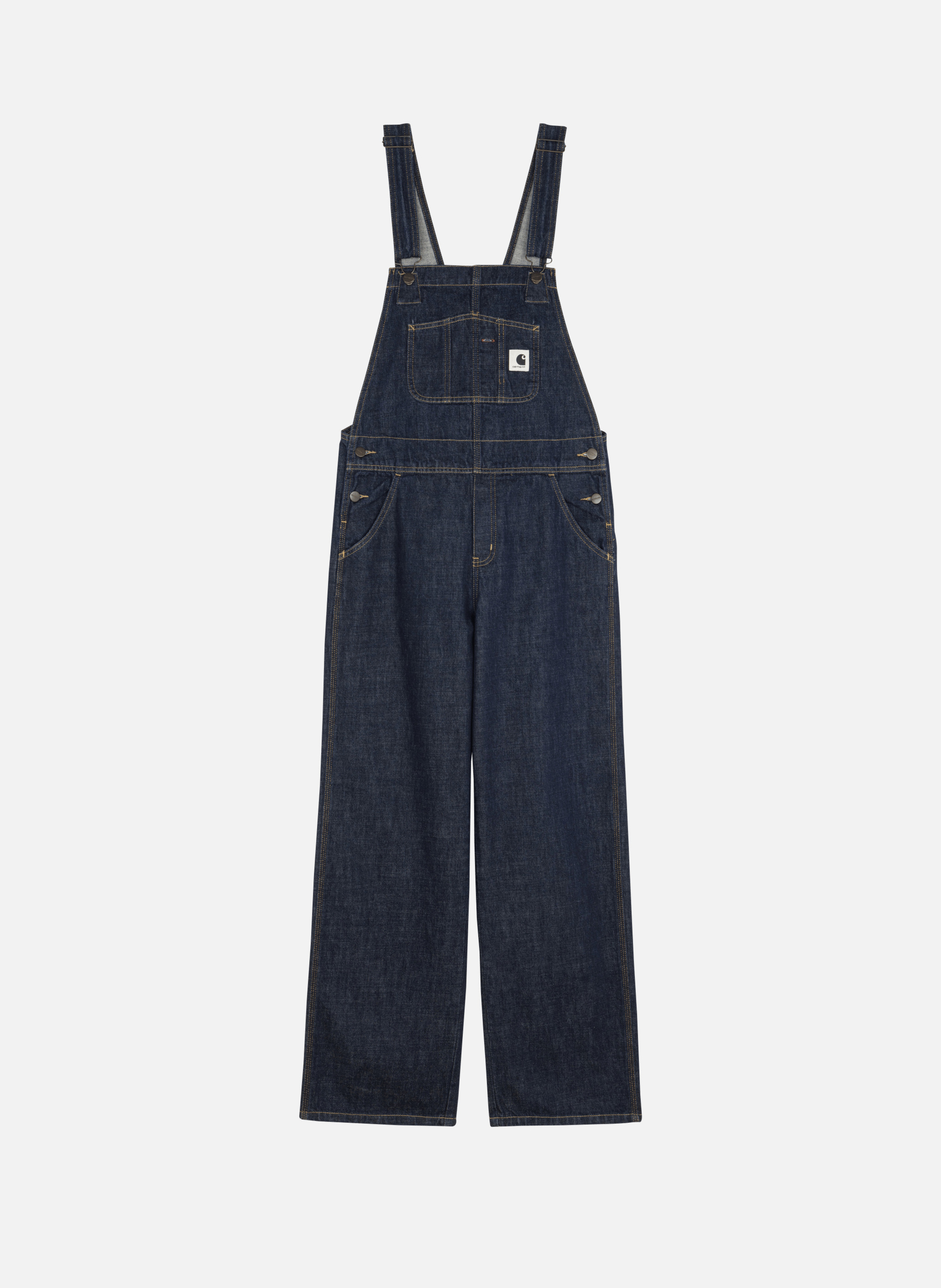 Salopette w' bib overall straight CARHARTT WIP Bleu