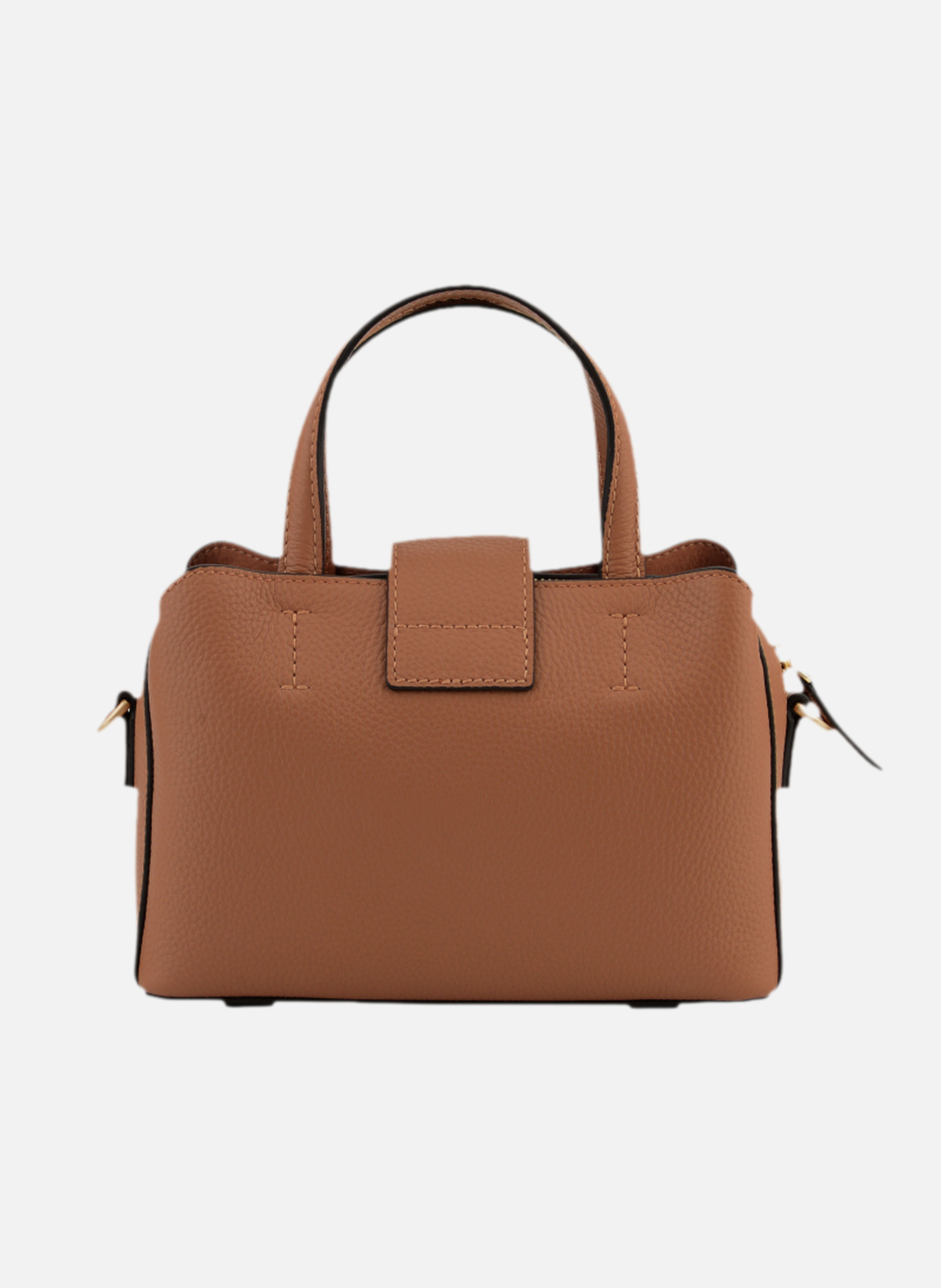 Cavalcade | sac porté épaule mm en cuir de vachette POURCHET Doré