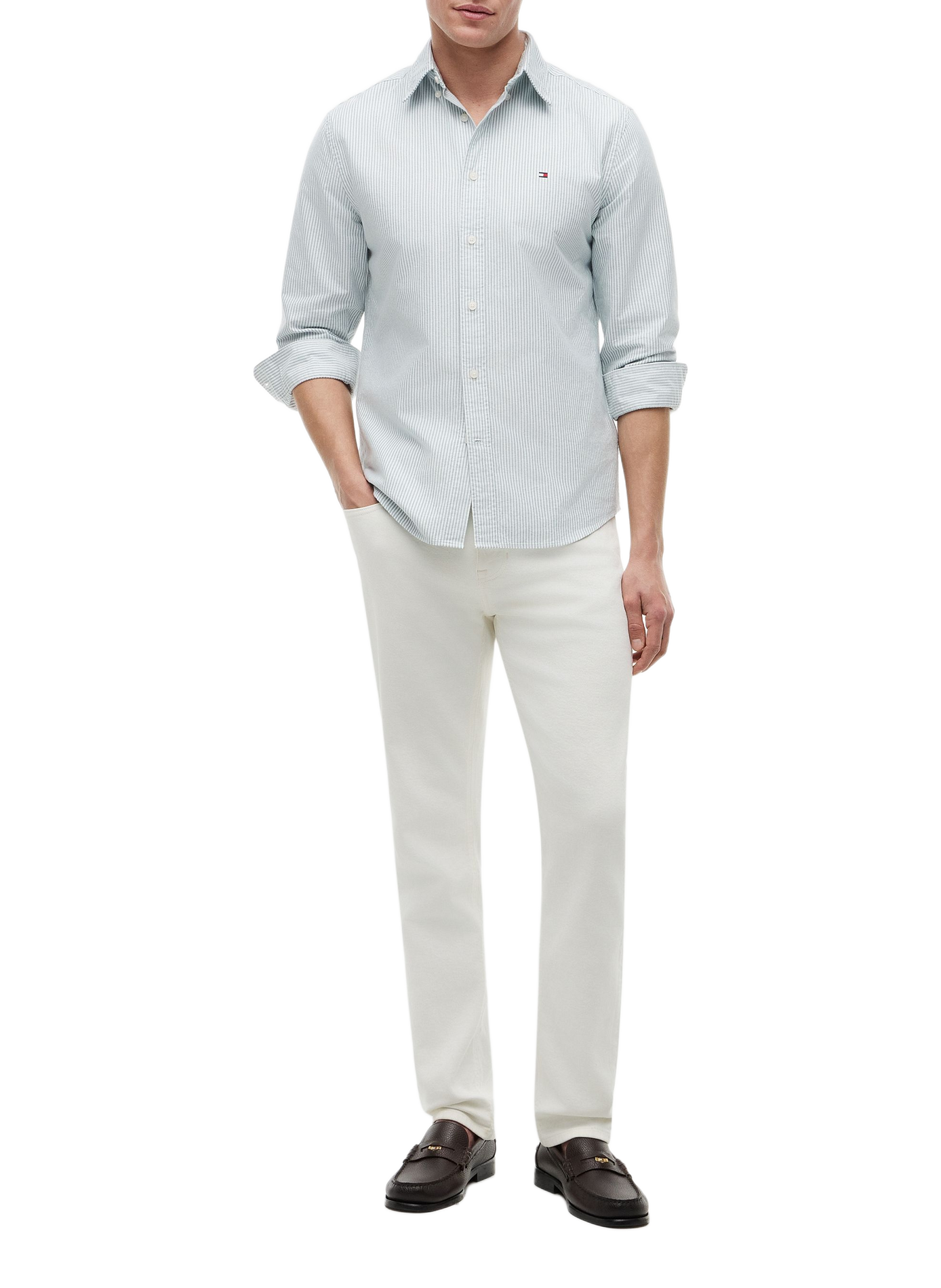 Striped cotton shirt  TOMMY HILFIGER Multicolour