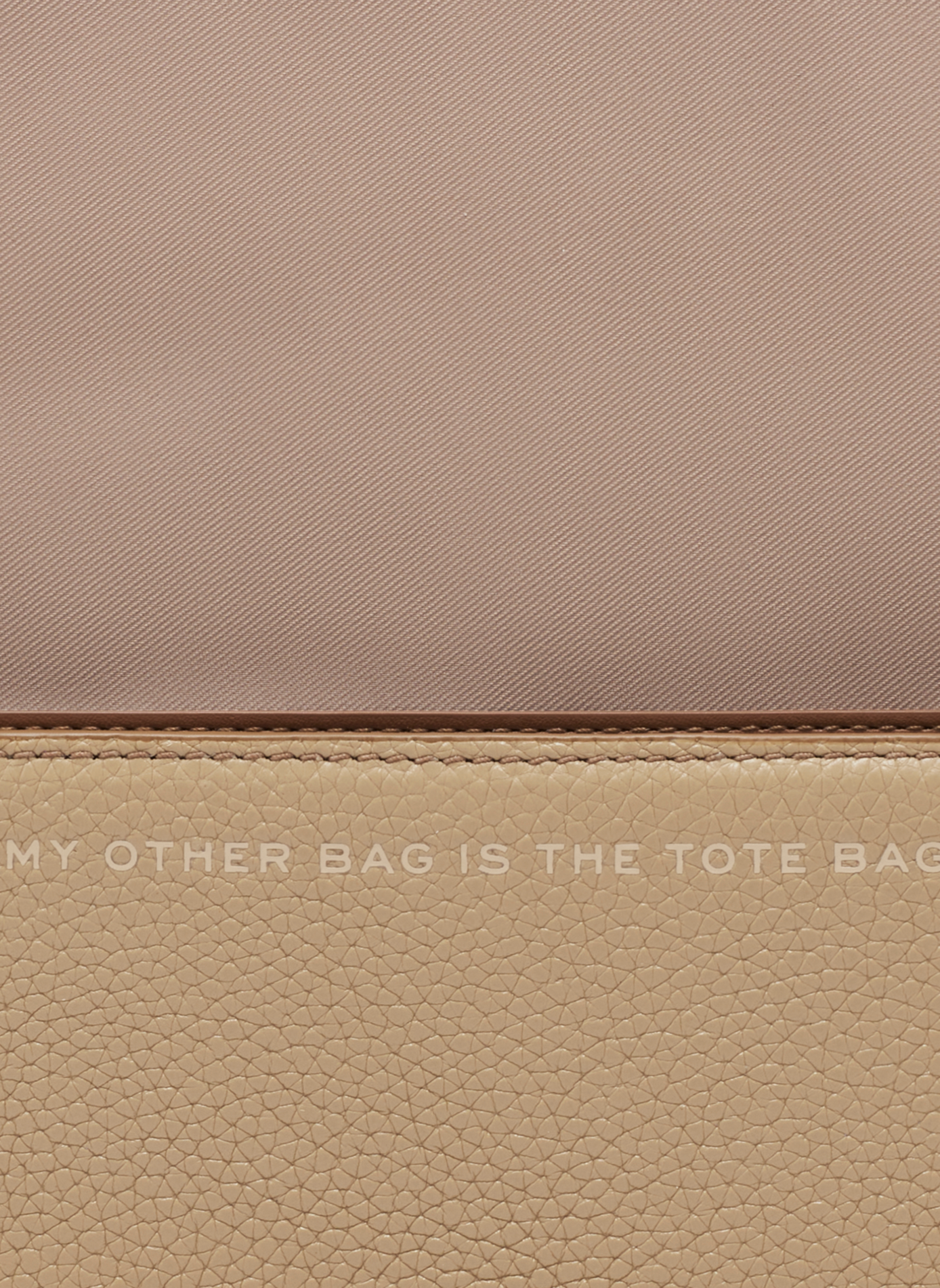 The Leather Mini Shoulder Bag in leather | Brown MARC JACOBS Women