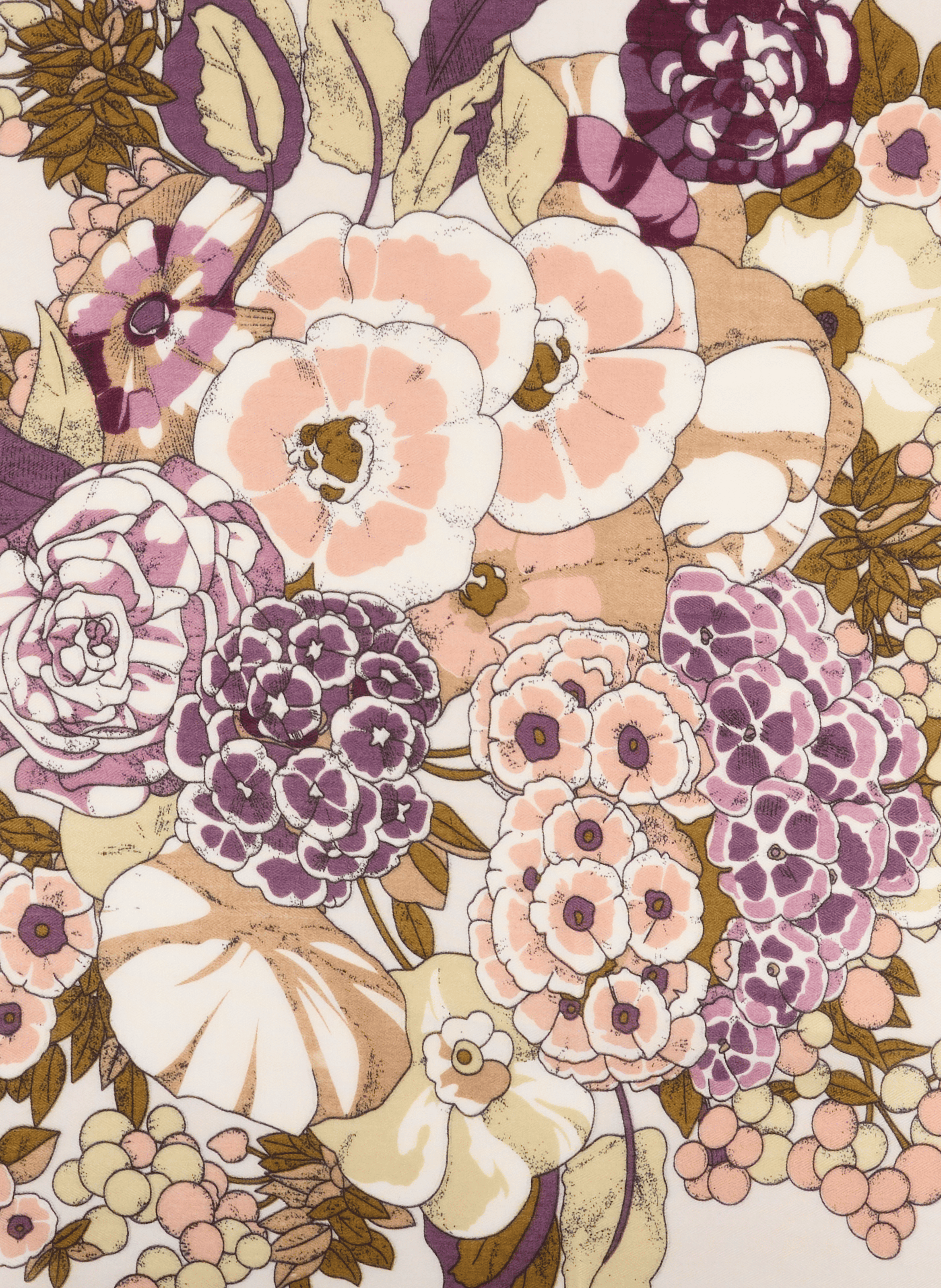 Echarpe à imprimé fleuri AU PRINTEMPS PARIS Multicolore
