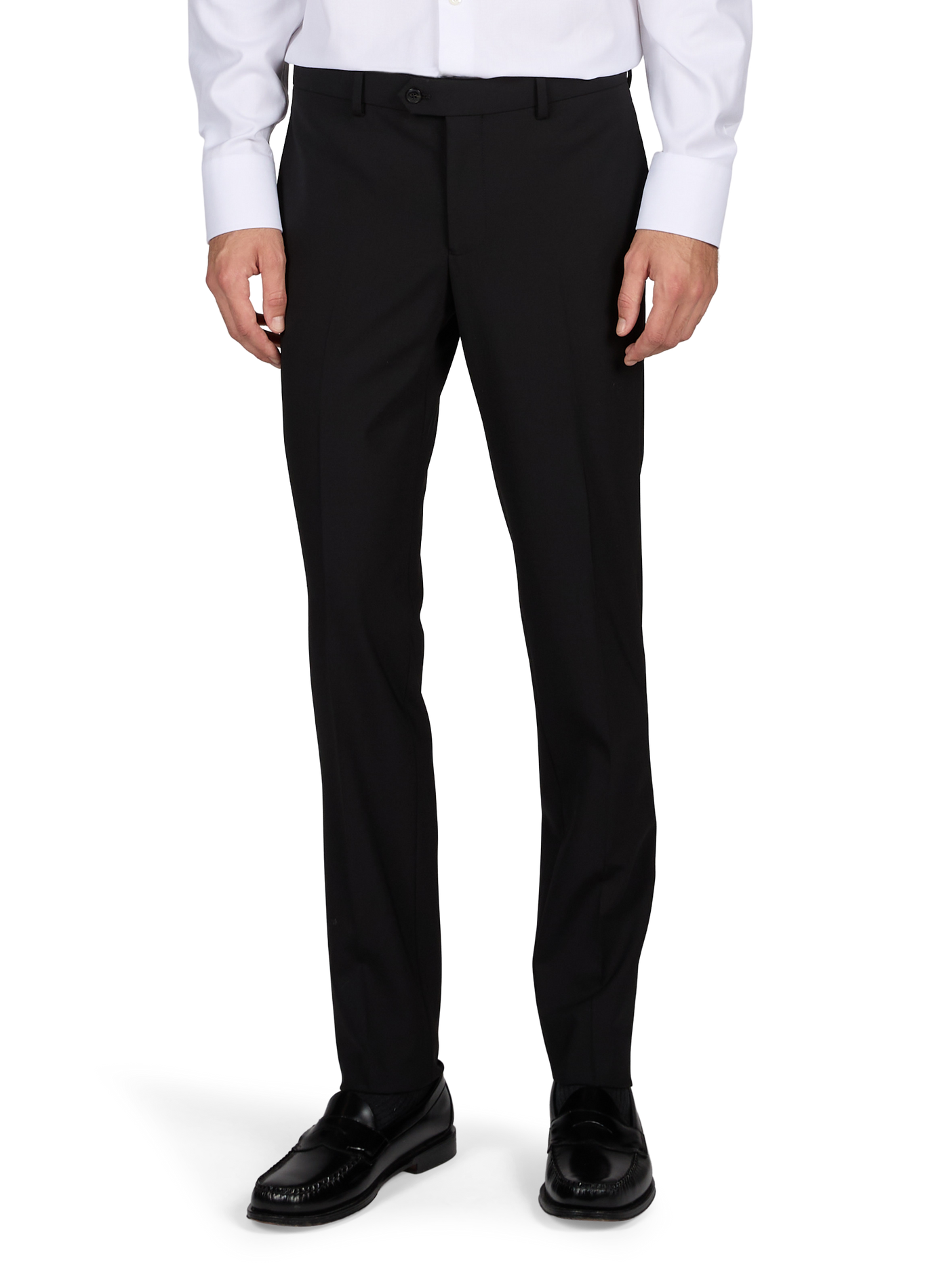 Gerader Wollblazer EMPORIO ARMANI Schwarz