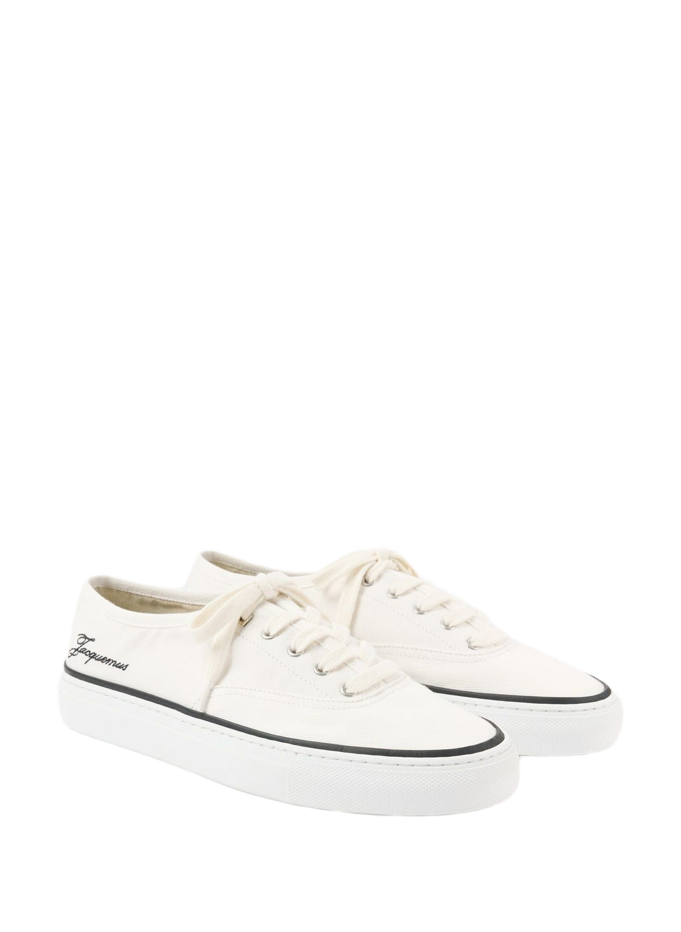 The low-top Féfé cotton sneakers JACQUEMUS White