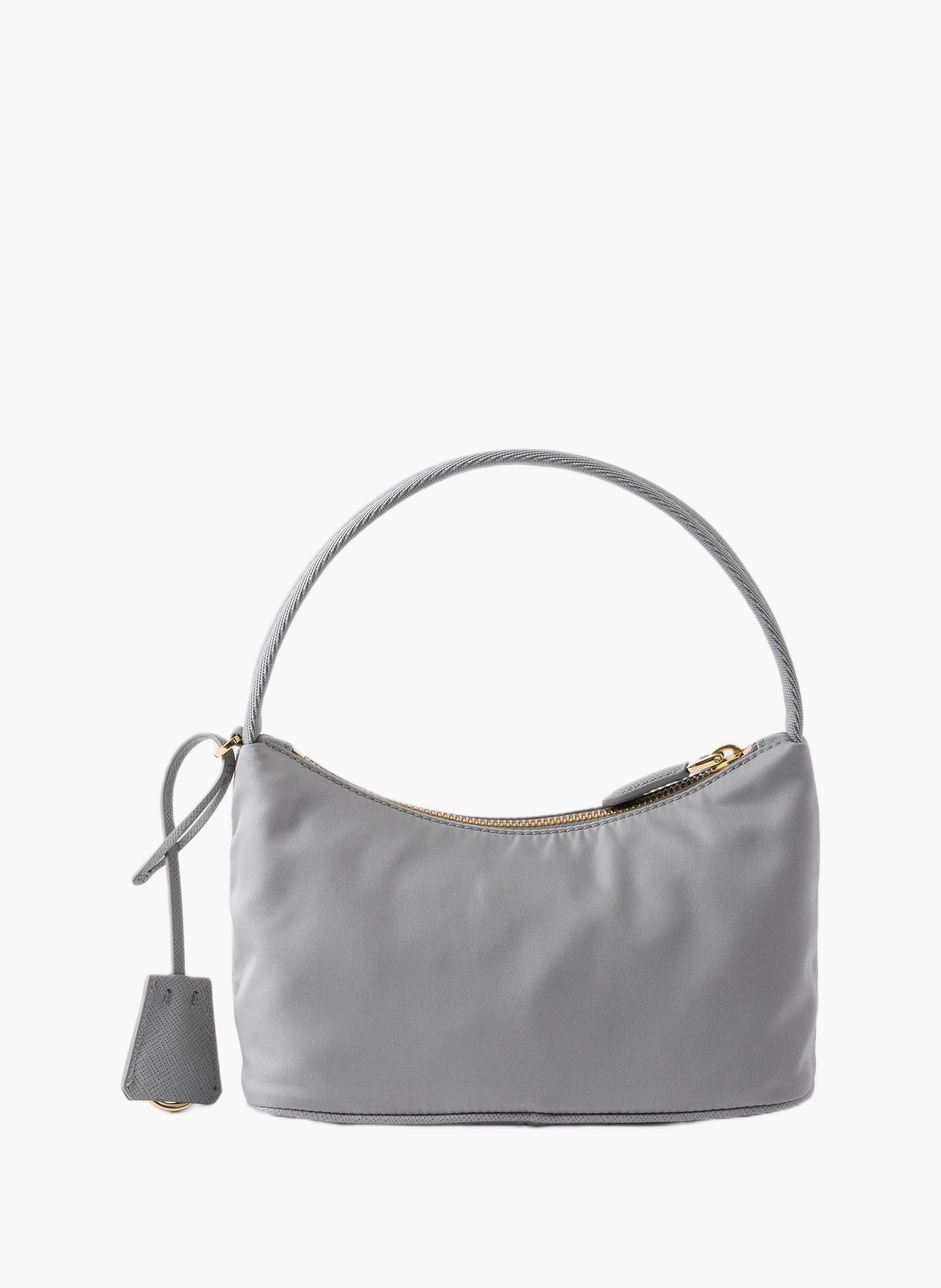 Mini sac prada re-edition 2008 en re-nylon PRADA Gris