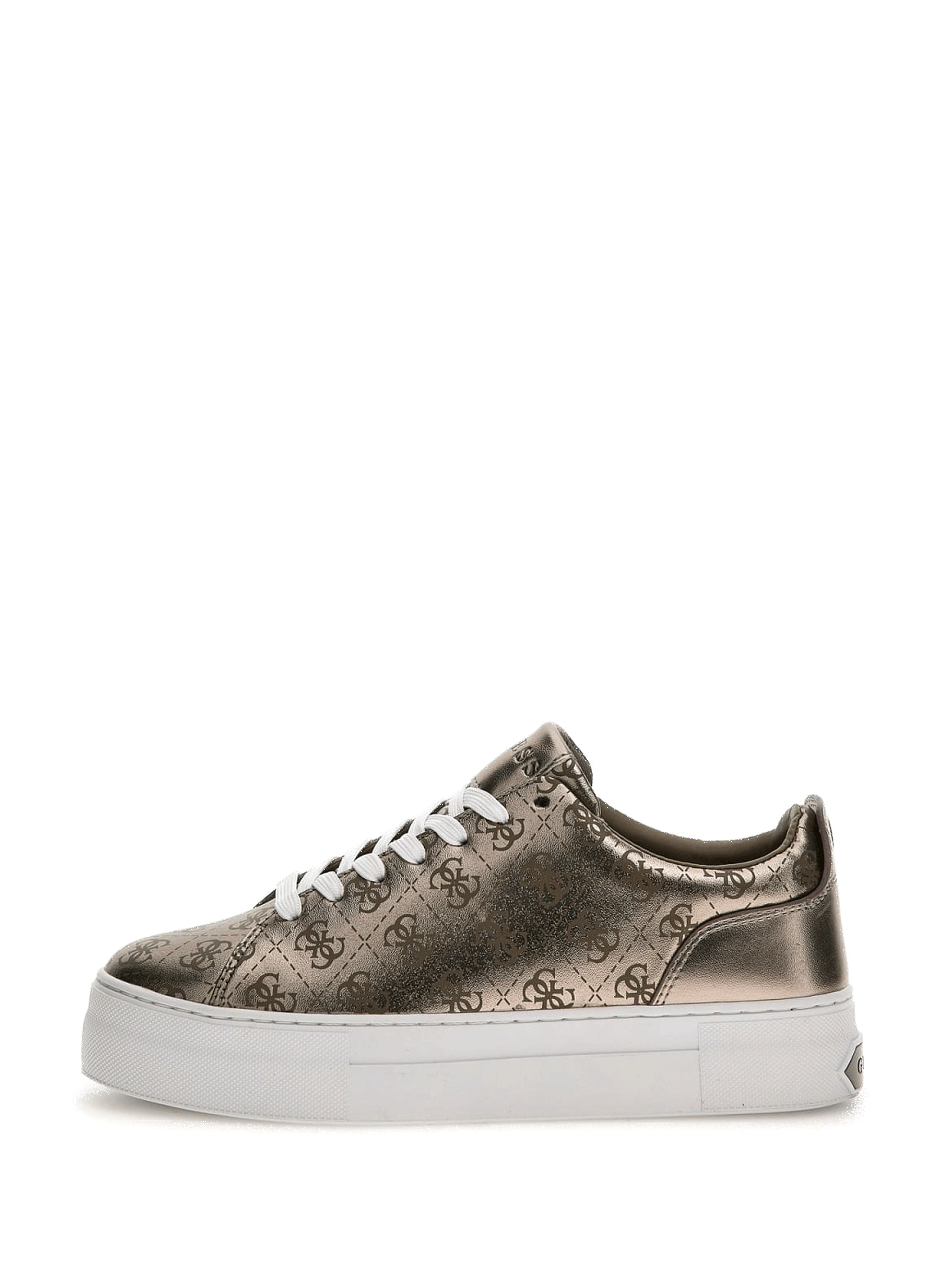 Baskets imprimé métallisé