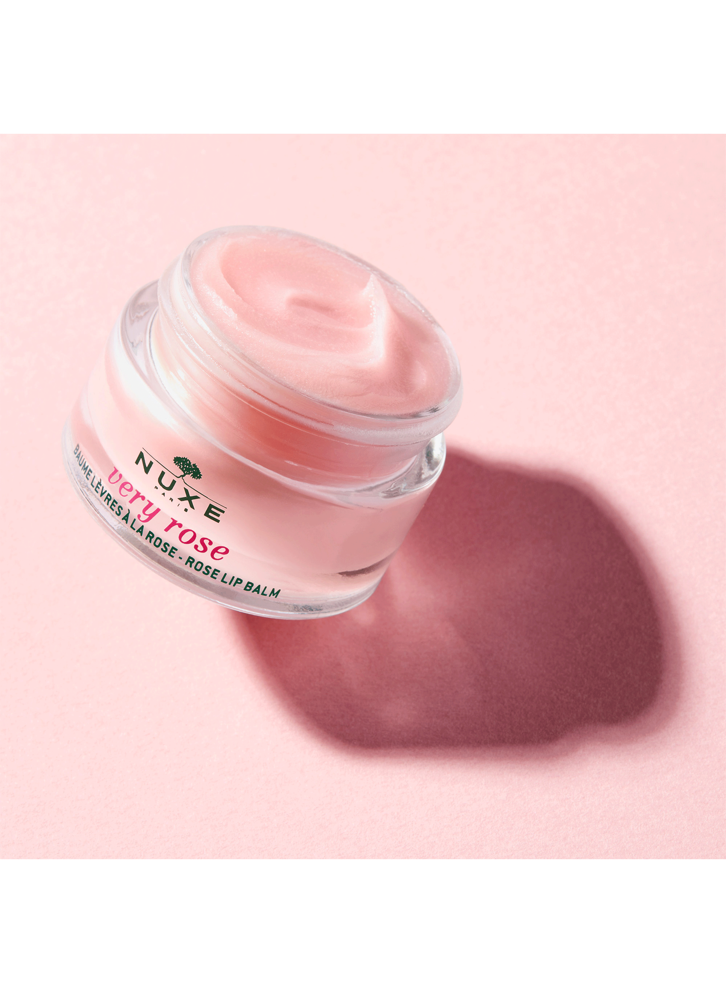 Baume hydratant lèvres à la rose - Hydratant &amp; Sublimateur - Very Rose NUXE No color