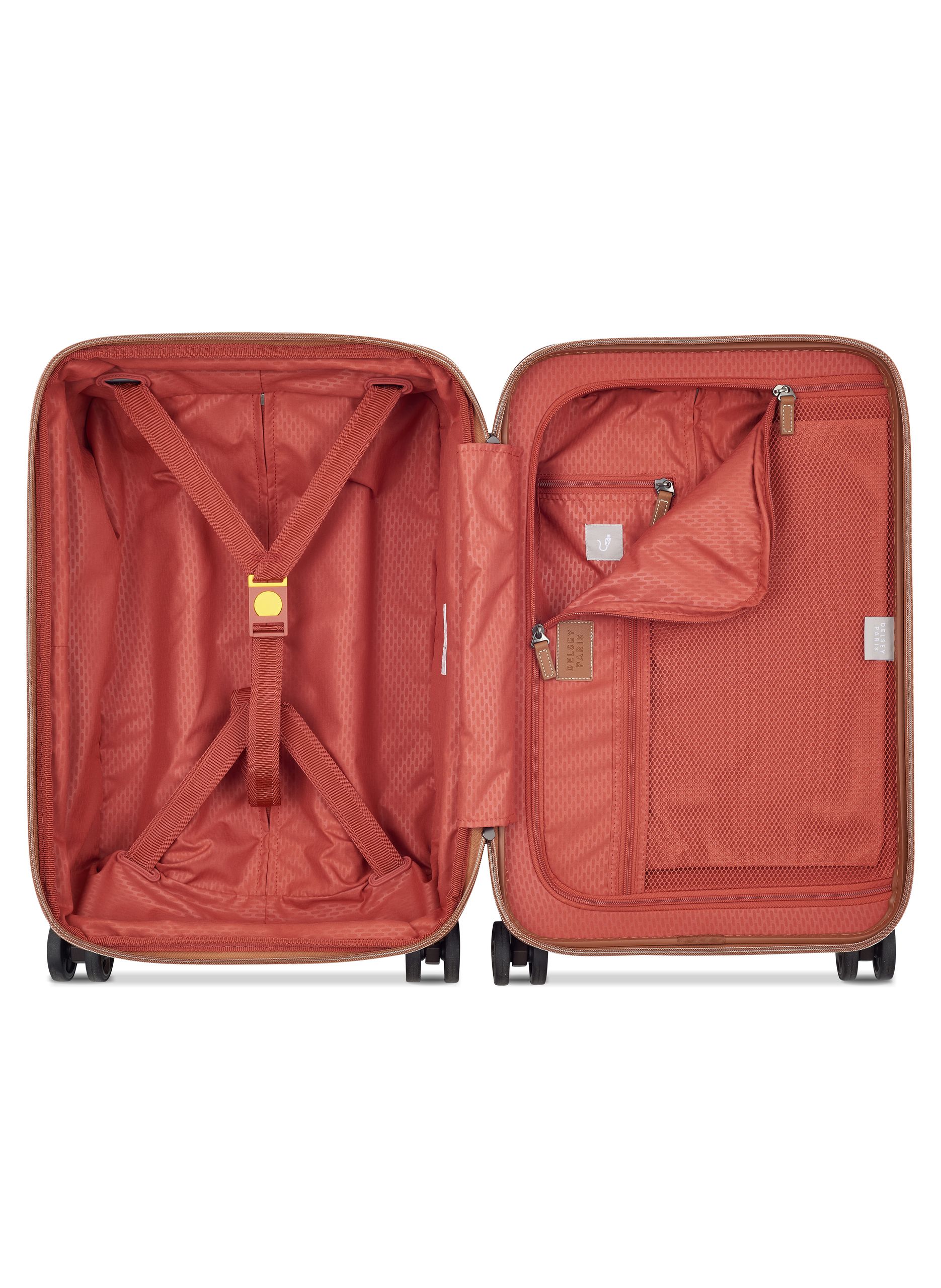 Valise cabine rigide taille s - chatelet air 2.0 DELSEY PARIS Marron