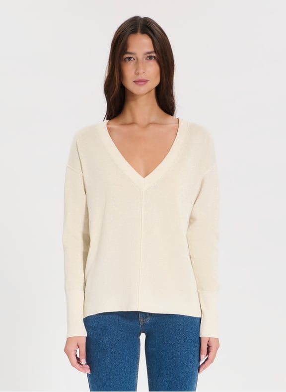 Pull chocolat droit - pucci Doré by ZAPA ZAPA Pull chocolat droit - pucci Doré