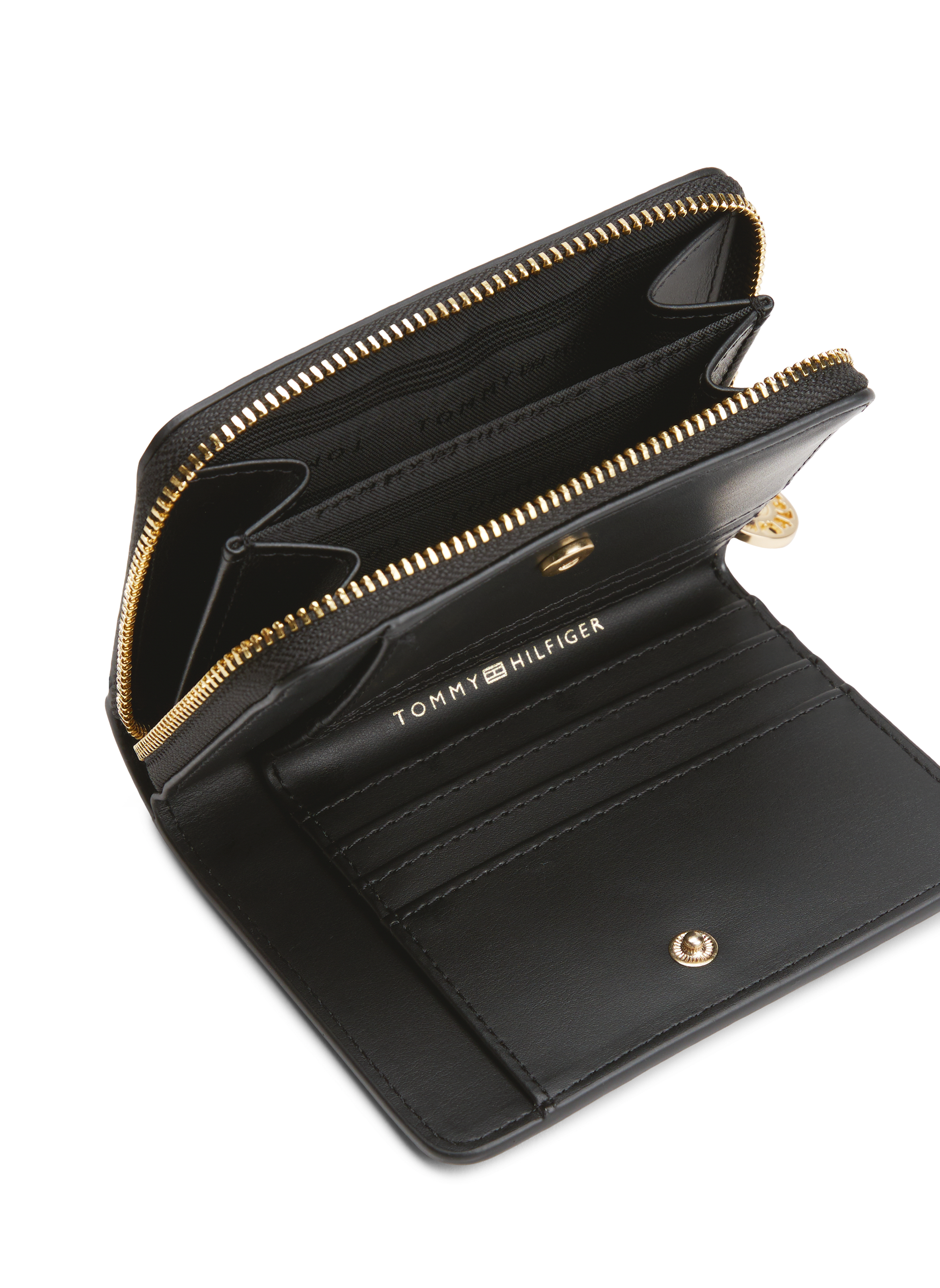 Portefeuille à logo  TOMMY HILFIGER Noir