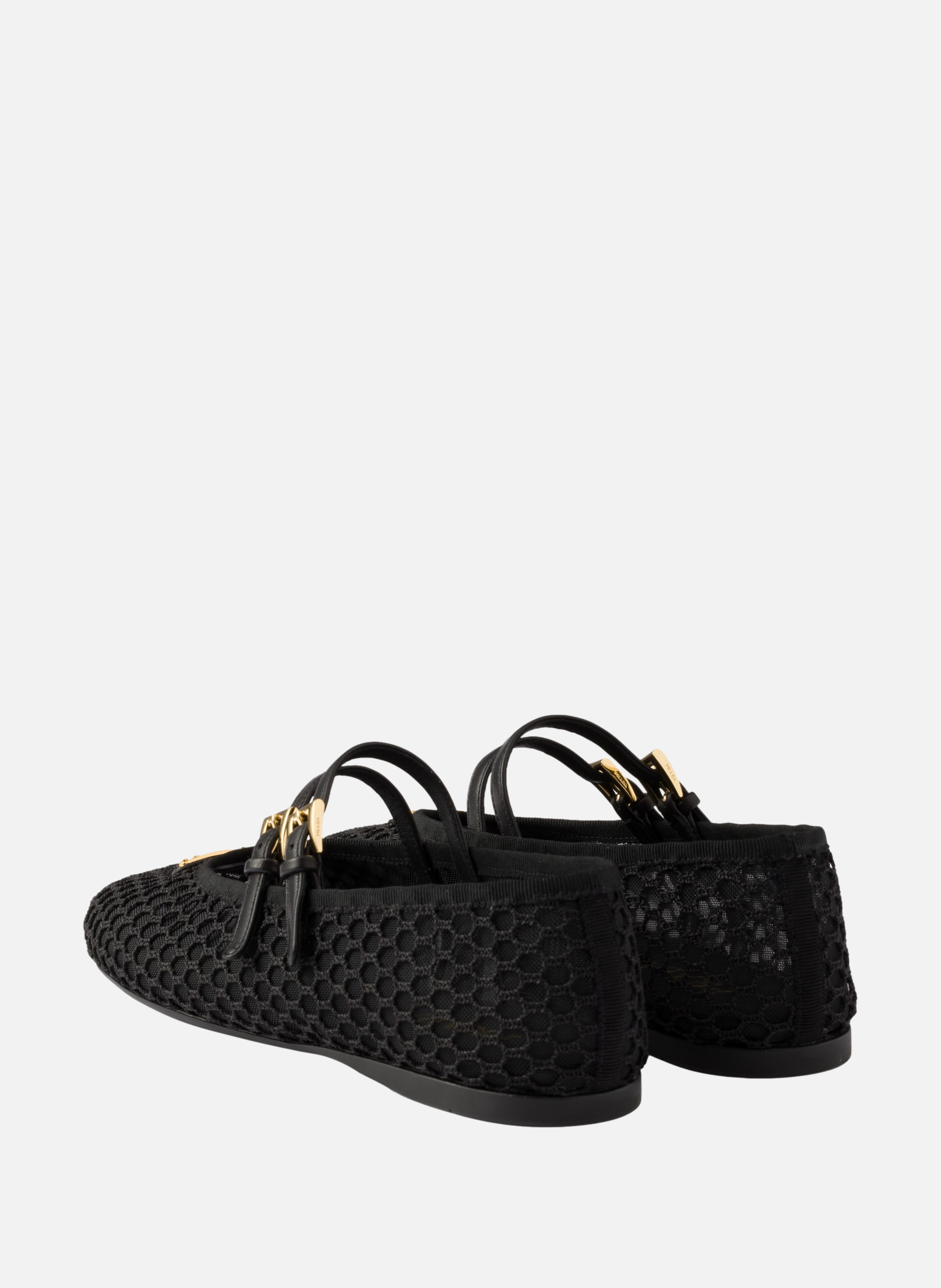 Ballerines en mesh PRADA Noir