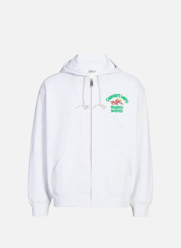 Pronto hooded sweatshirt Grey by CARHARTT WIP CARHARTT WIP Pronto hooded sweatshirt Grey
