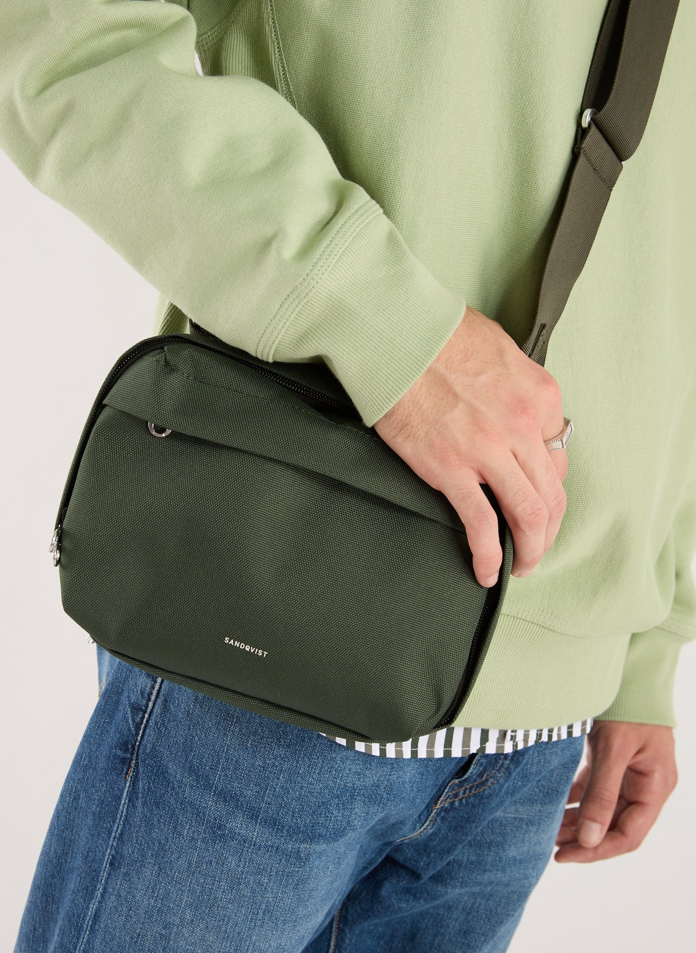 The Go Shoulder Bag SANDQVIST Green