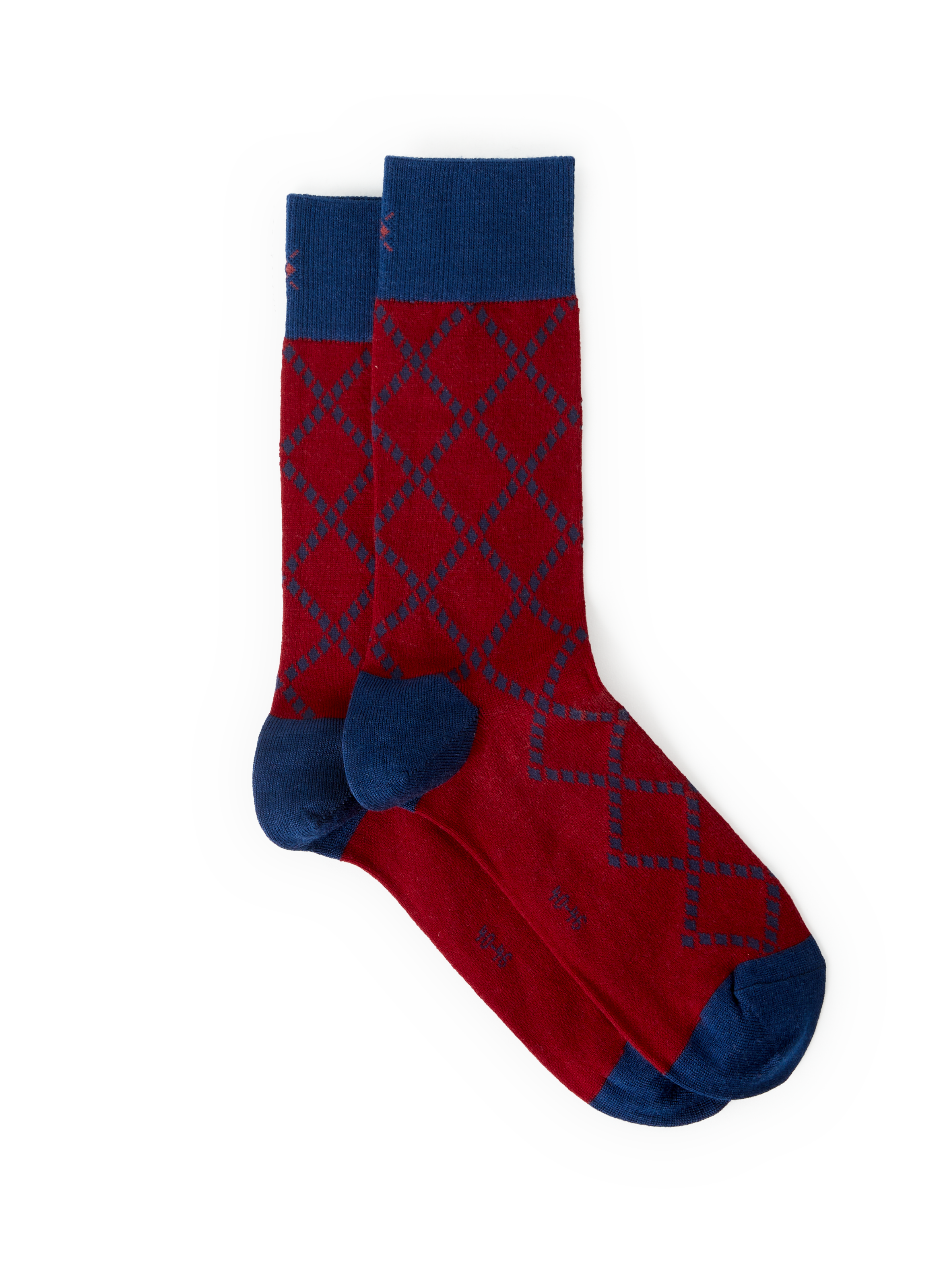 BURLINGTON Chaussettes mi-hautes en laine vierge mélangée Rouge