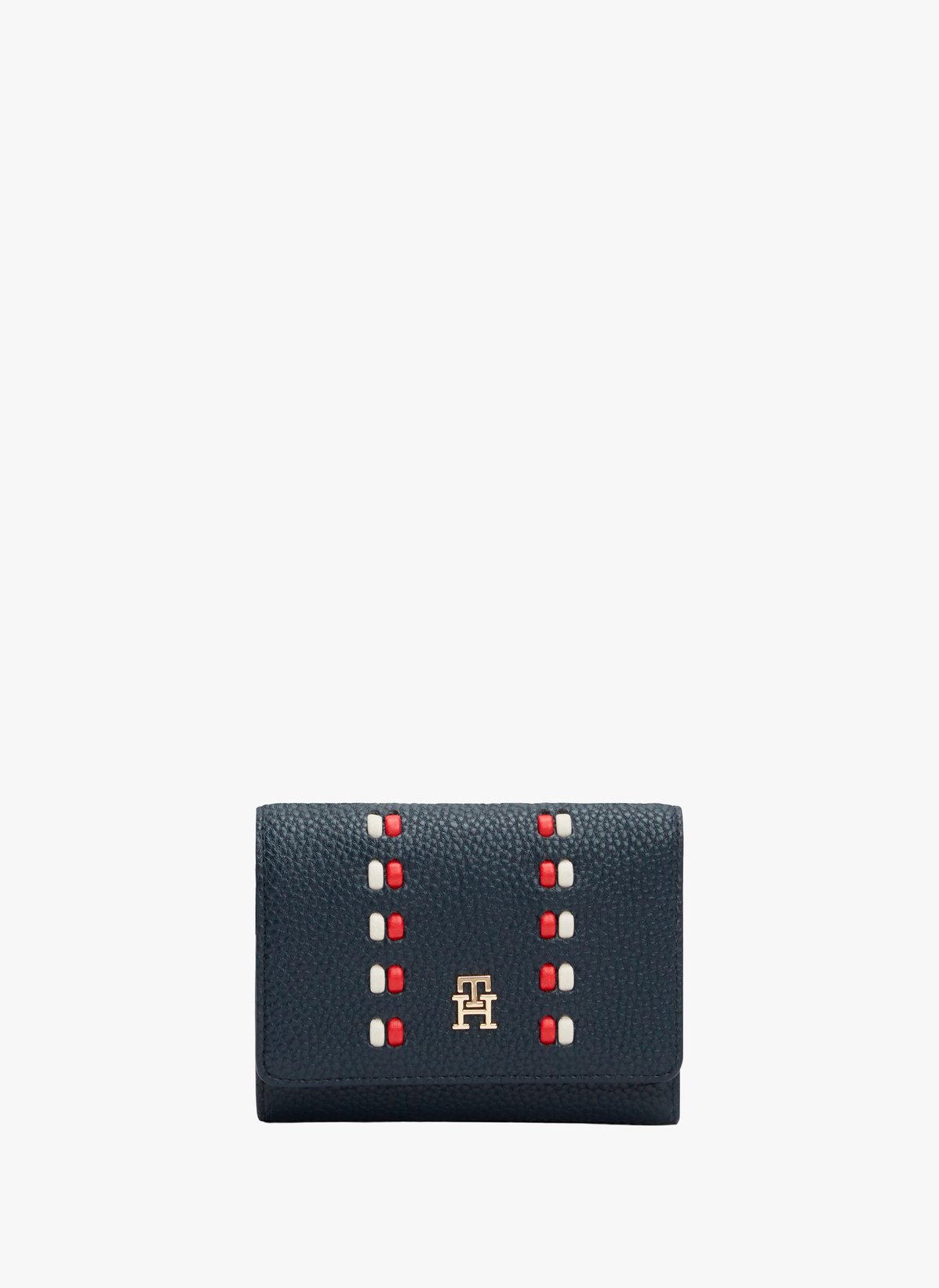 Portefeuille compact effet cuir