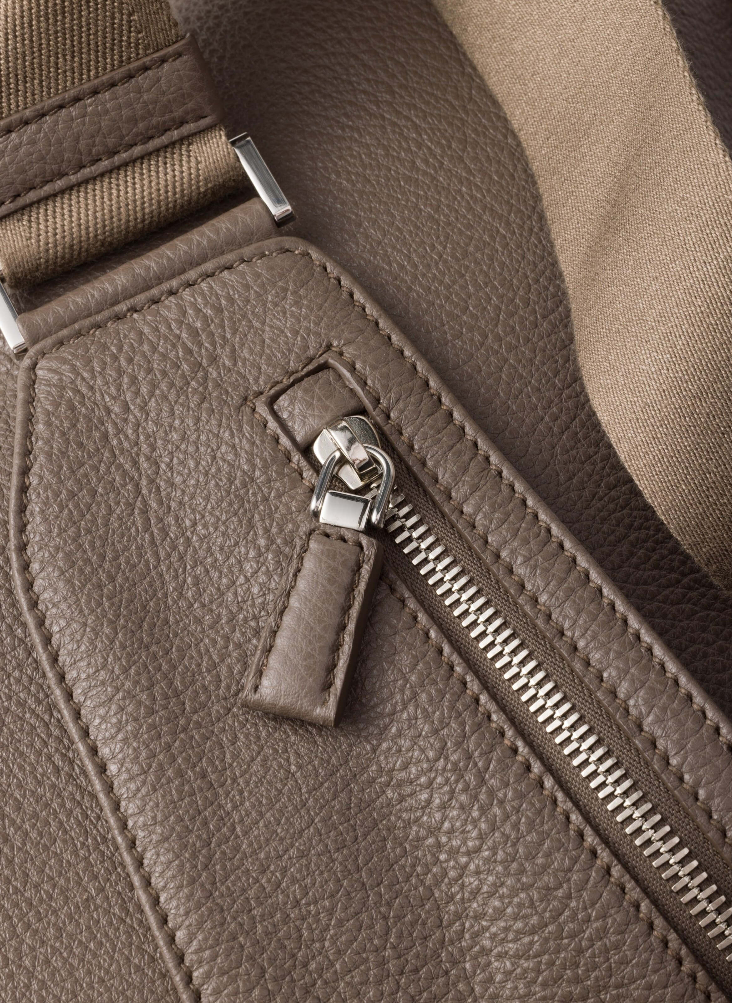 Sac prada cross en cuir PRADA Gris