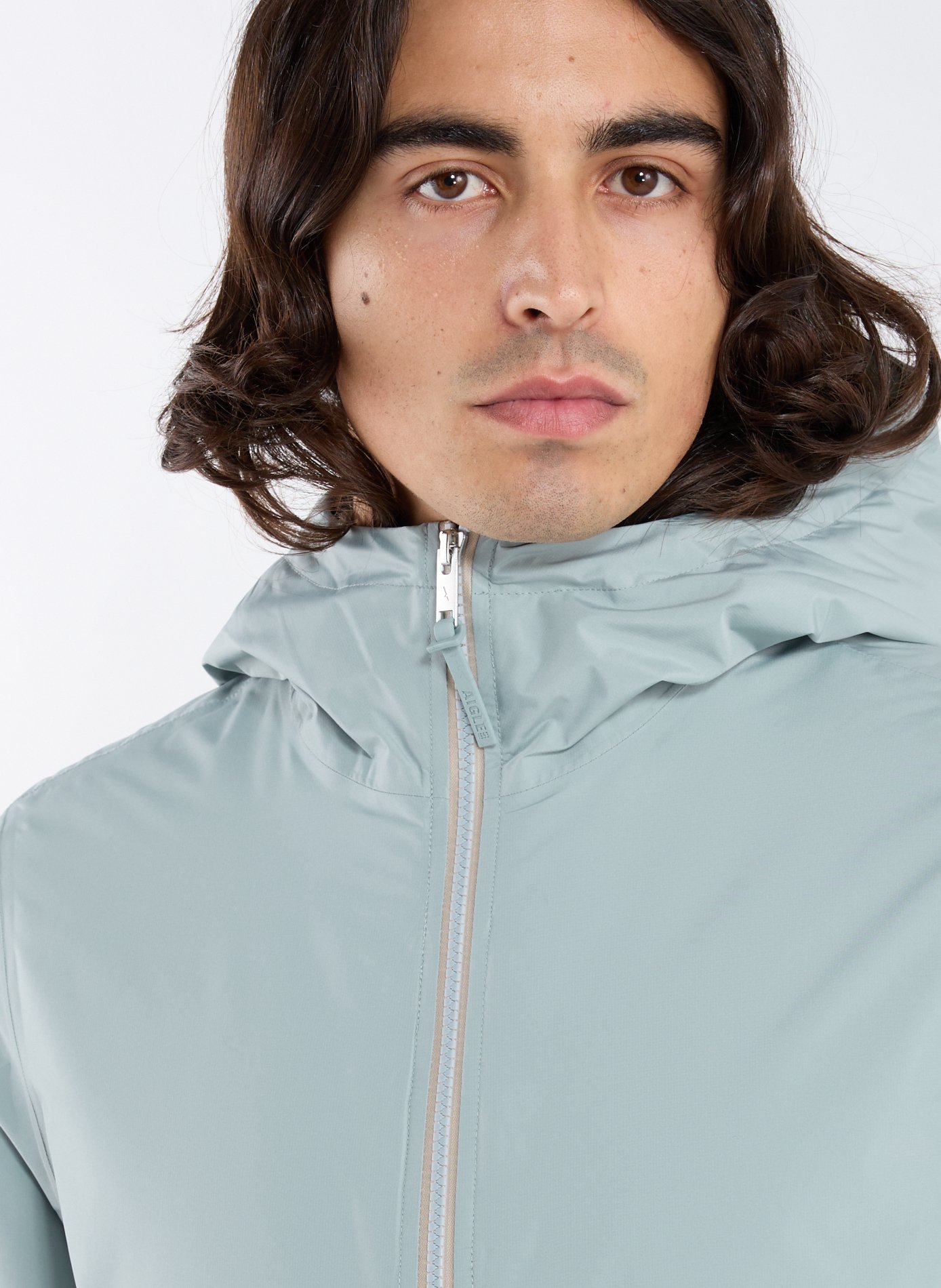 Parka Rainpack à capuche AIGLE Bleu