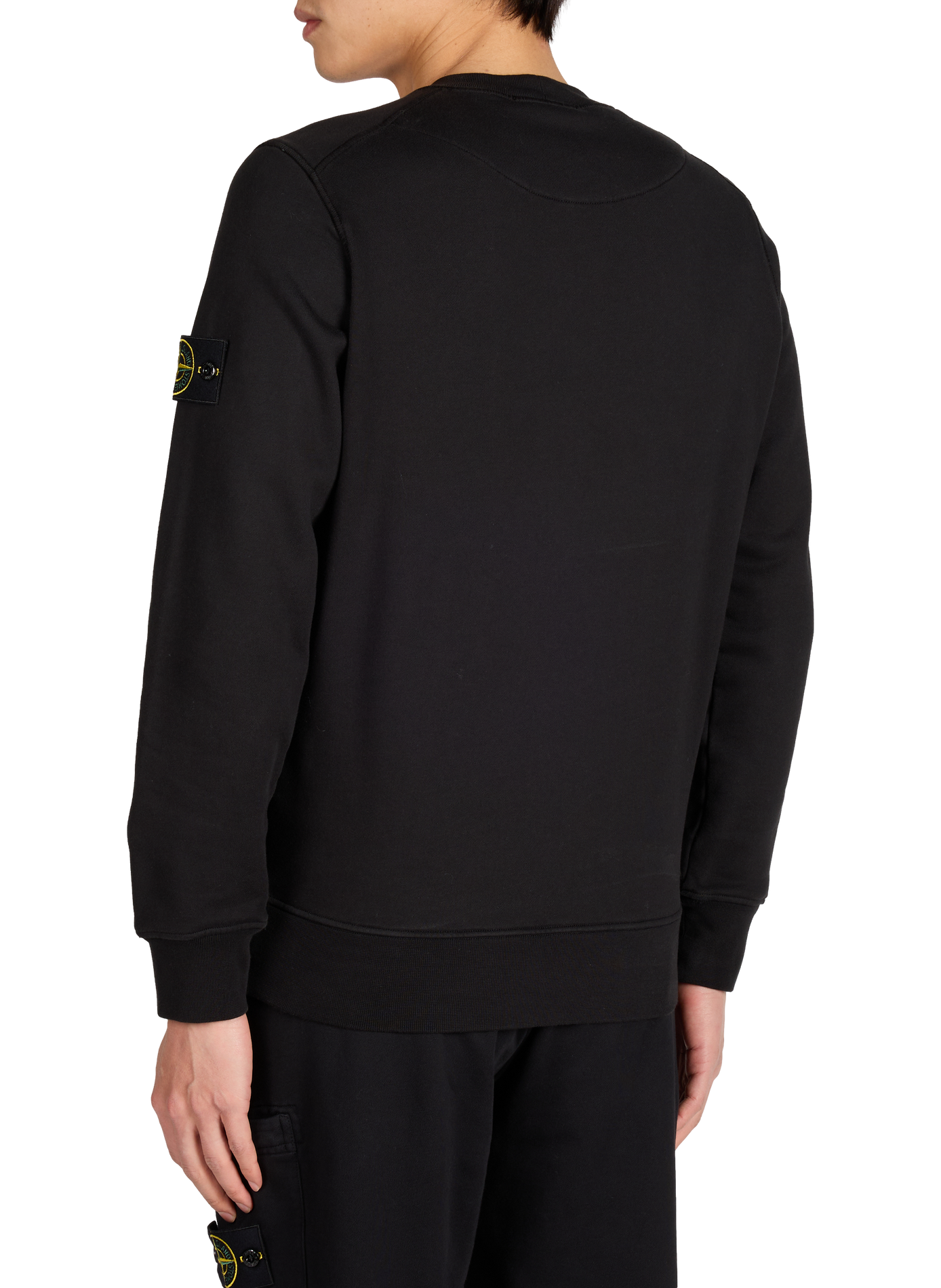 Cotton sweatshirt STONE ISLAND Black
