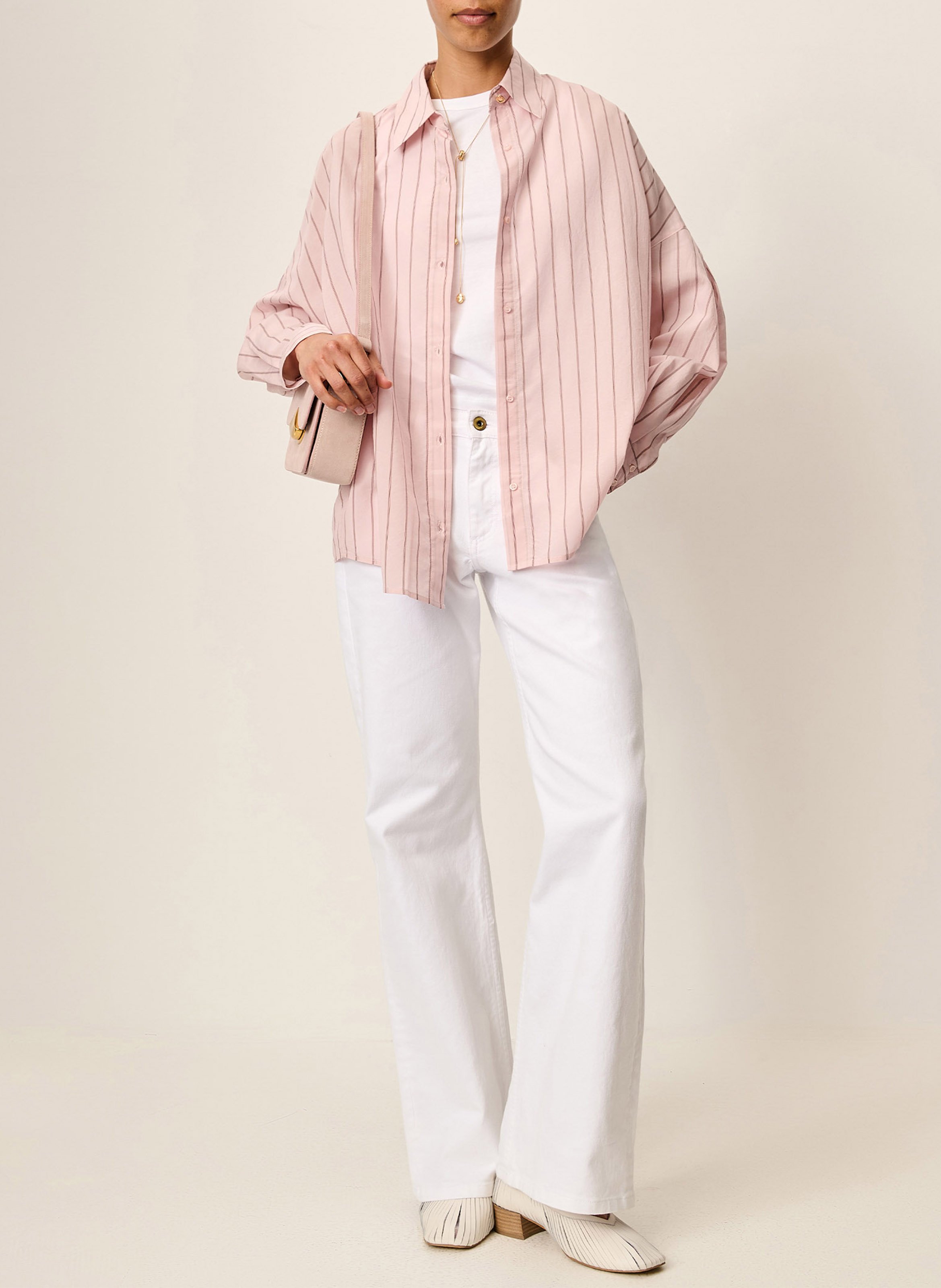 Chemise col classique dazik | Rose SESSUN Femme