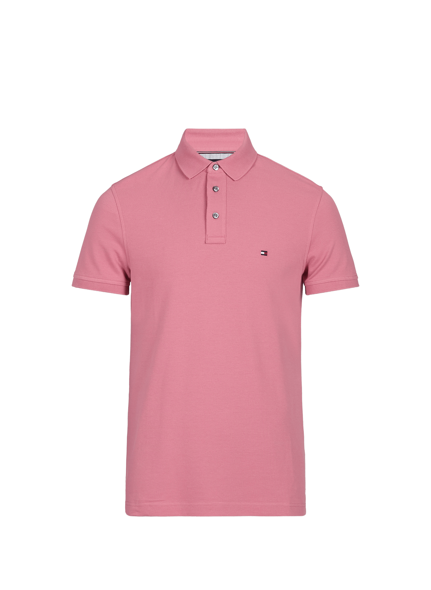 Polo en coton organique TOMMY HILFIGER Rose