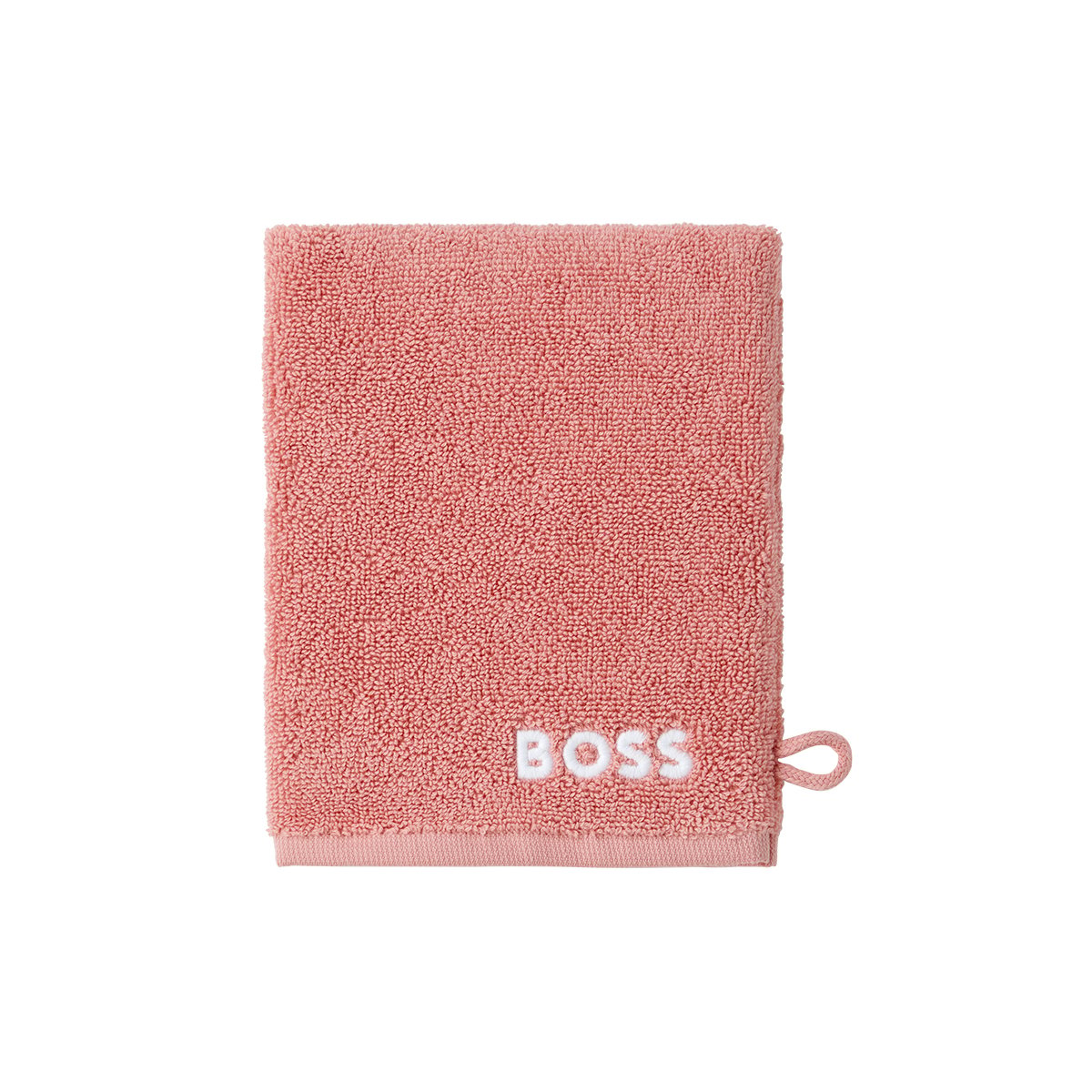 Gant de toilette  en coton, edge RoseBOSS HOME